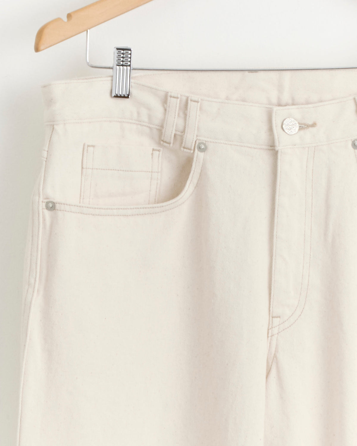Denim Jean in Ecru - Ecru / IT50 (290004)