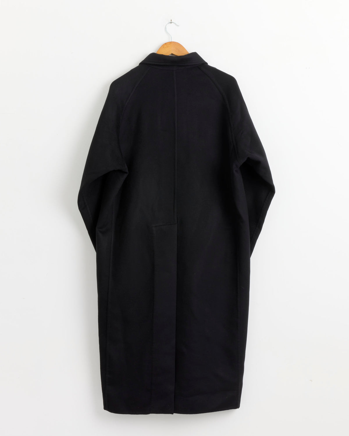 Stoffa Split Seam Raglan Coat - Black / IT50 (290007)