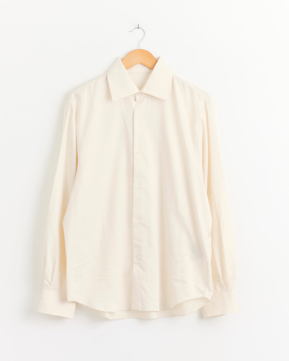 Stoffa Spread Collar Shirt - Ivory / IT50 (290018)