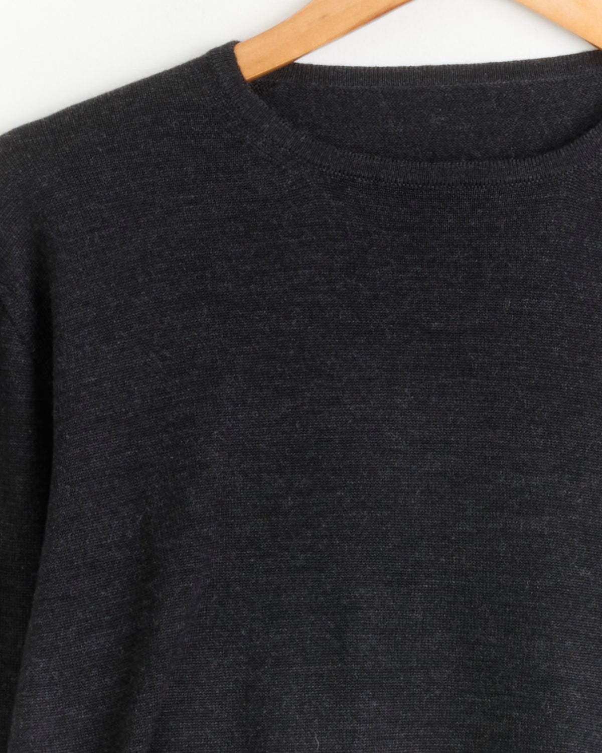 Stoffa L/S Knit T-Shirt, Charcoal - Charcoal / IT50 (290022)