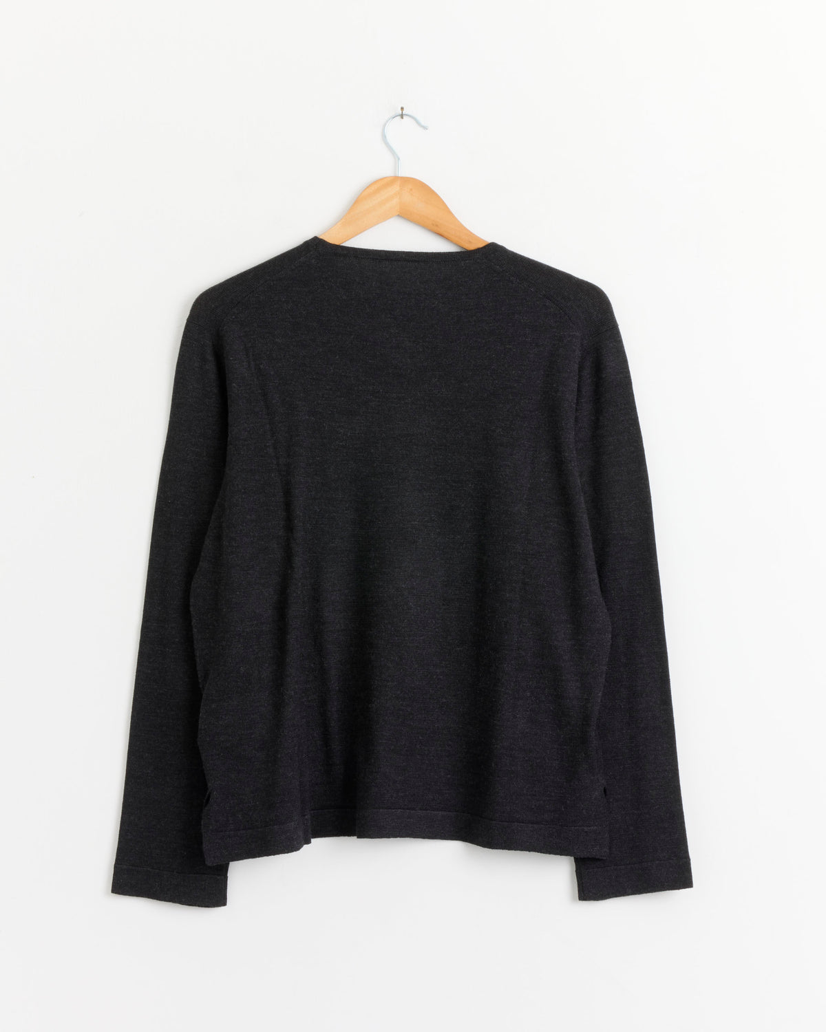 Stoffa L/S Knit T-Shirt, Charcoal - Charcoal / IT50 (290022)