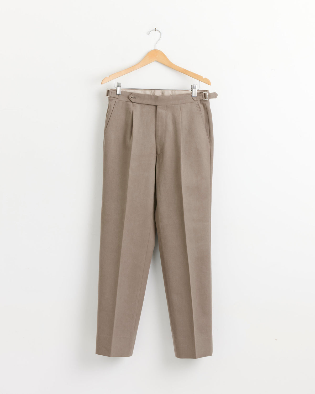 Stoffa Single Pleat Trouser - Taupe / IT46 (290029)