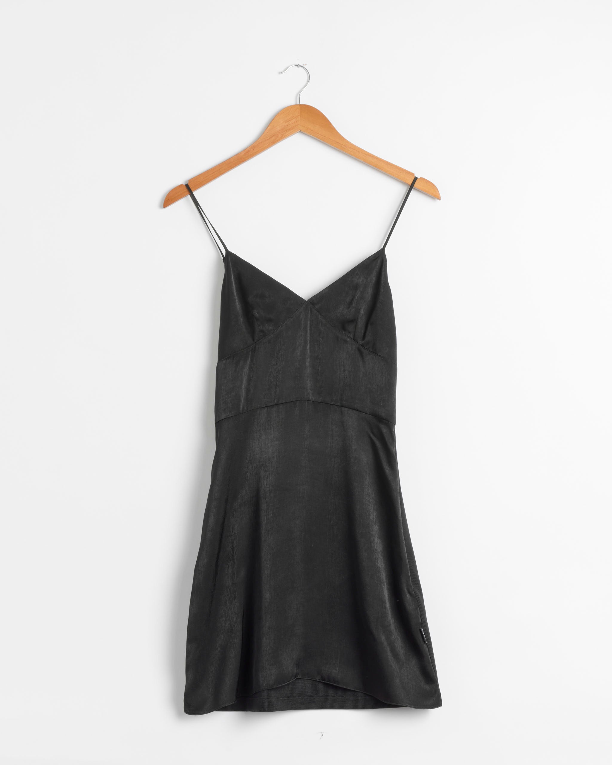 MM6 S62DA0106 Mini Dress - Black / IT40 (290104)