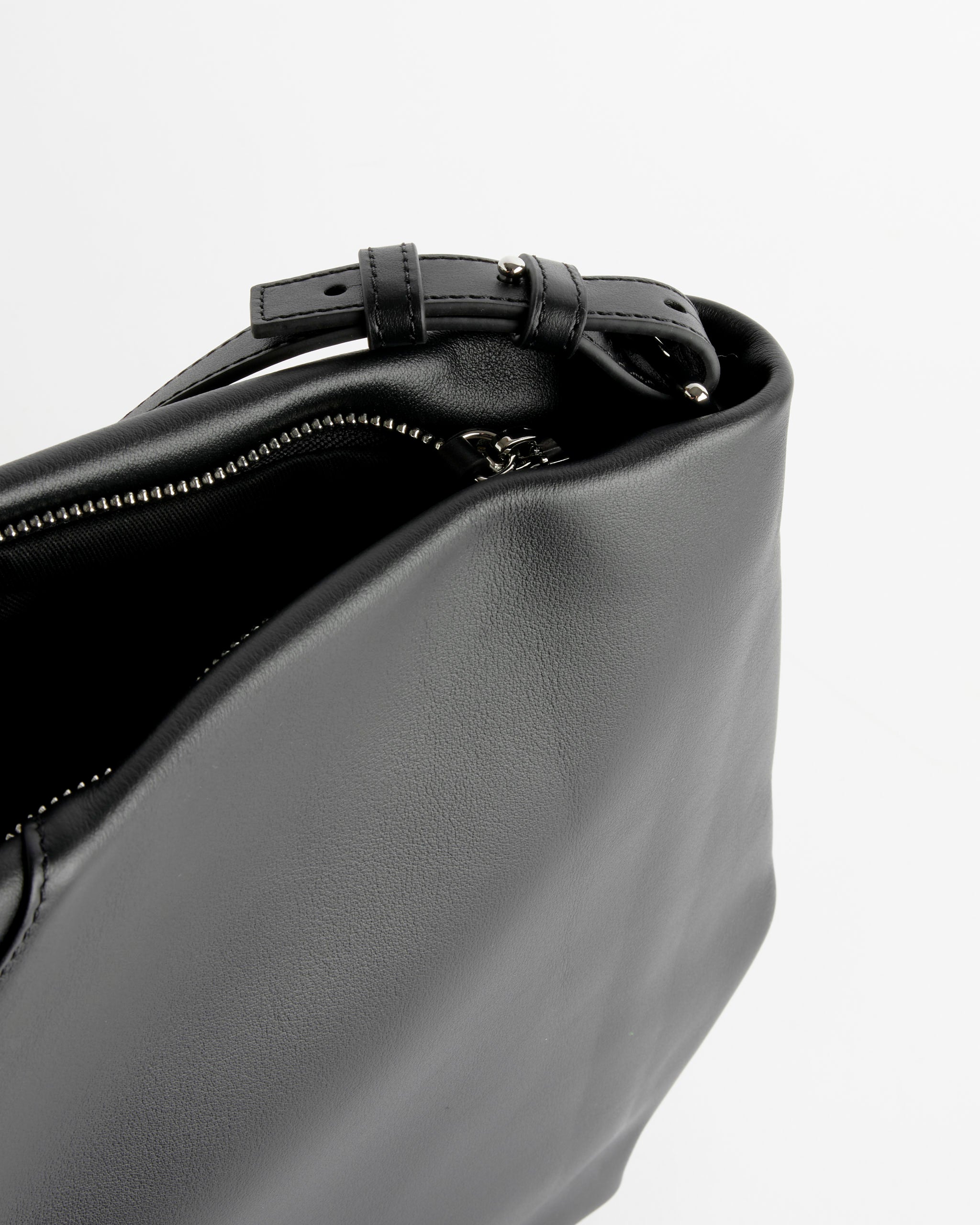 MM6 SB5WF0016 Folded Pochette Bag - Black - OS - Default Title (290127)