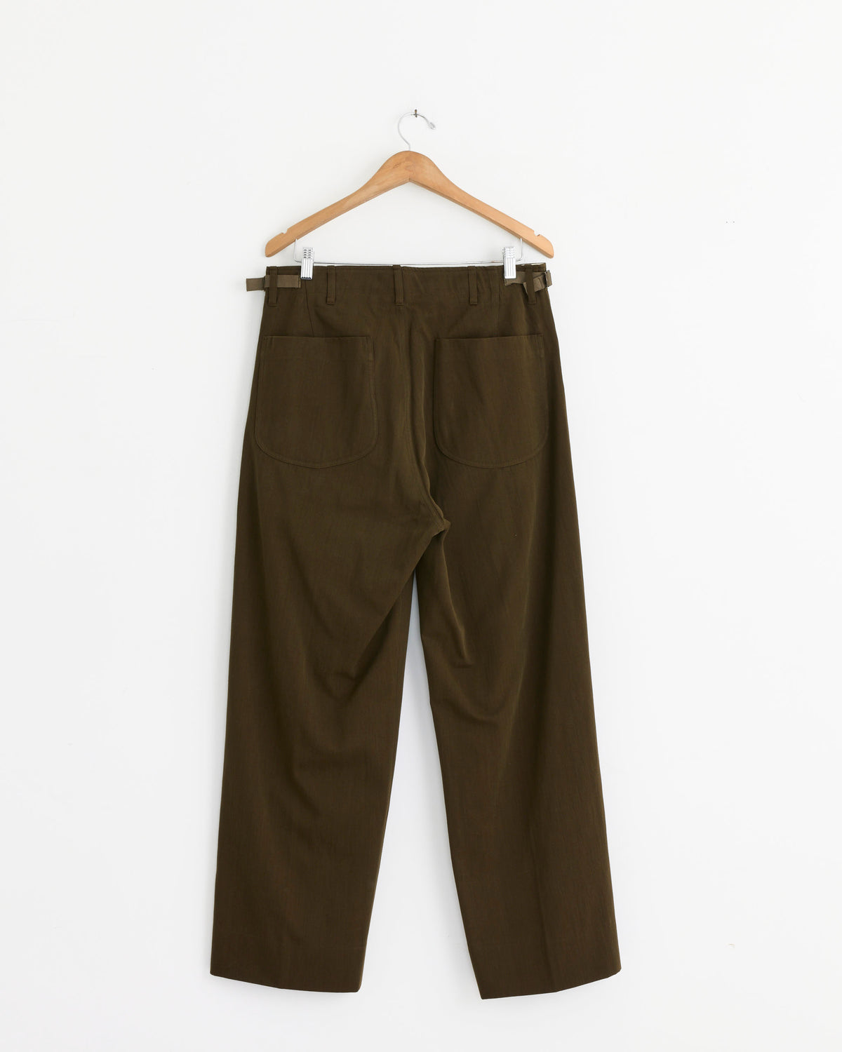 MAATEE & SONS American C Drill Trouser, Khaki Chambray - Khaki Chambray / 3 (290169)