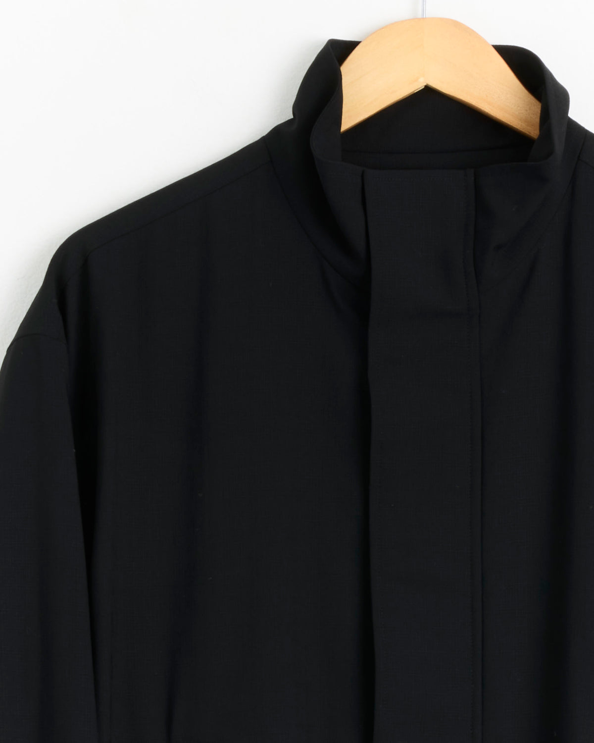 Graphpaper Wool Hopsack Track Jacket - Black / 1 (290337)
