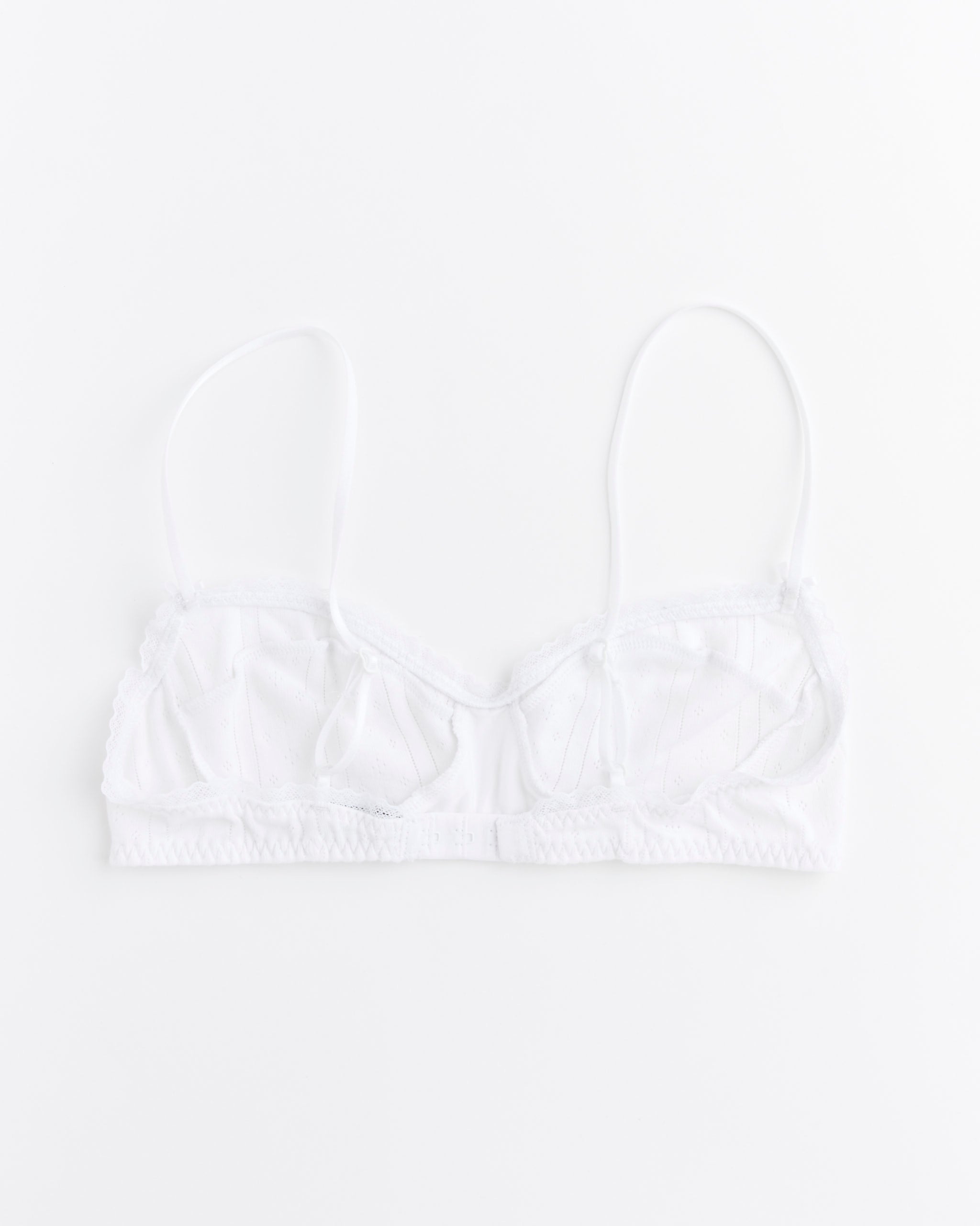 Cou Cou The Balconette - Pointelle White / S (290400)