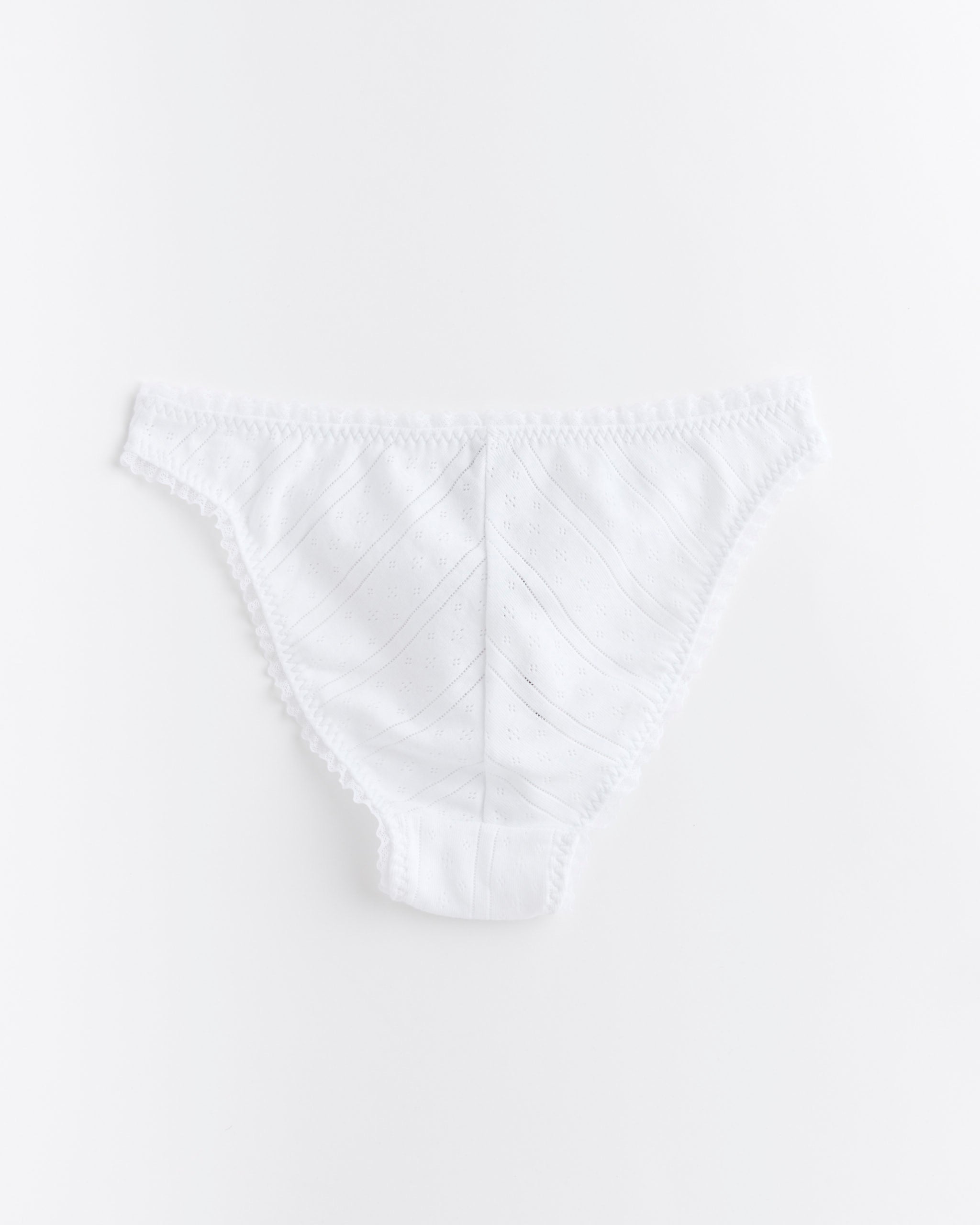 Cou Cou The High Rise - Pointelle White / S (290410)