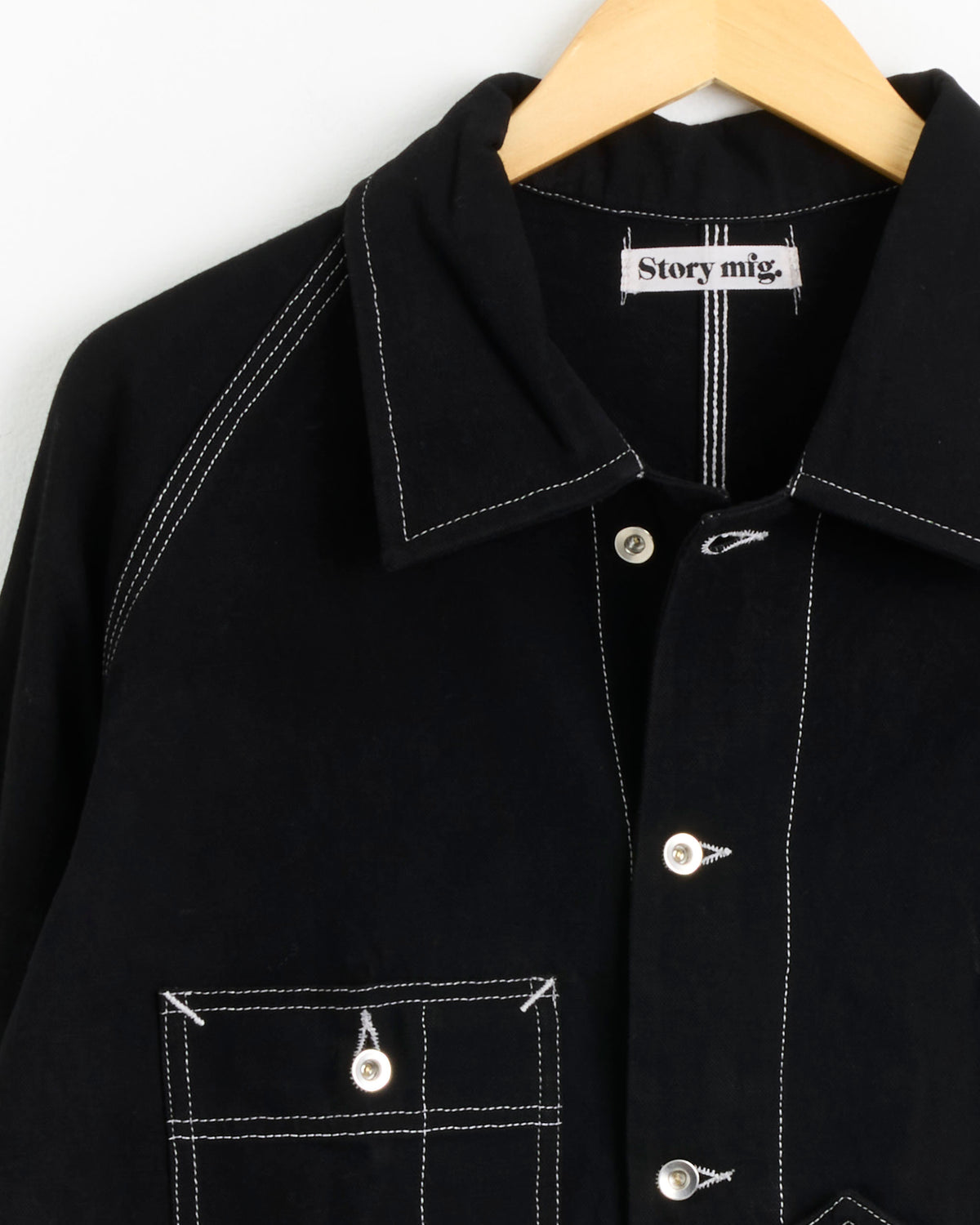 Story mfg Depot Jacket - Love Letter Black / M (290588)