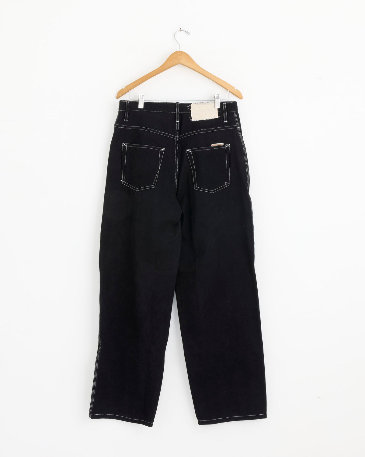 Story mfg Poetry Pant - Iron Black Wonky Wear / S (290608)