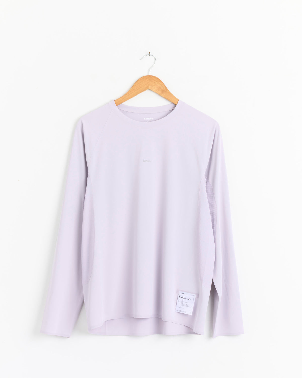 Satisfy Running AuraLite UV L/S Tee - Misty Lilac / M (290616)