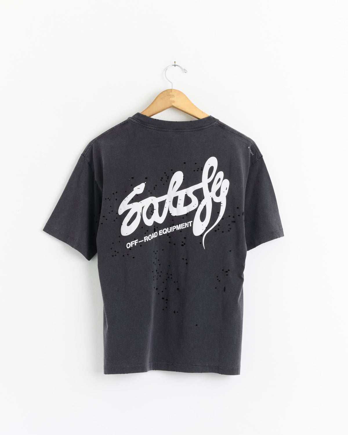 Satisfy Running MothTech T-Shirt - Aged Black Eagle / S (290619)
