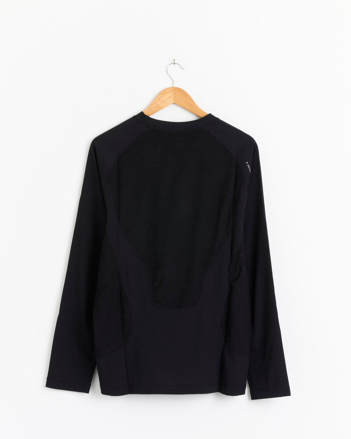 Satisfy Running FuzzFleece Octa L/S Tee - Black / M (290648)