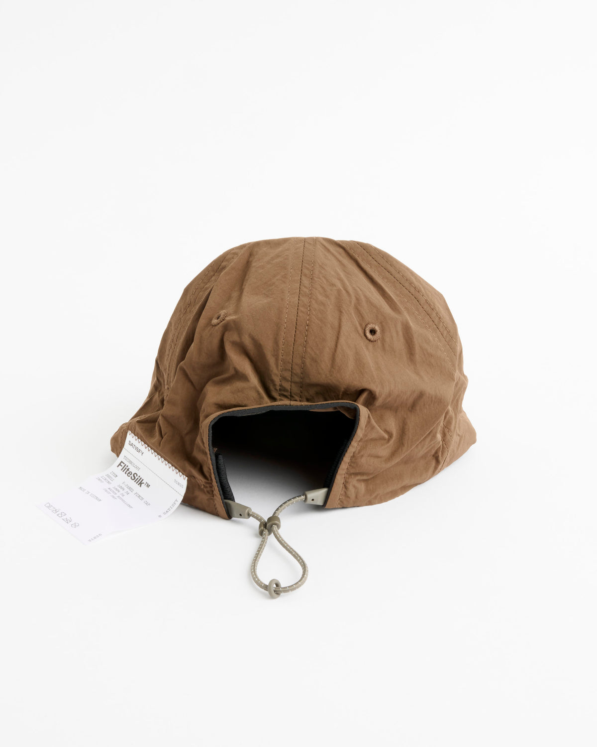 Satisfy Running FliteSilk 5 Panel Pinch Cap - Rain Drum - OS - Default Title (290677)