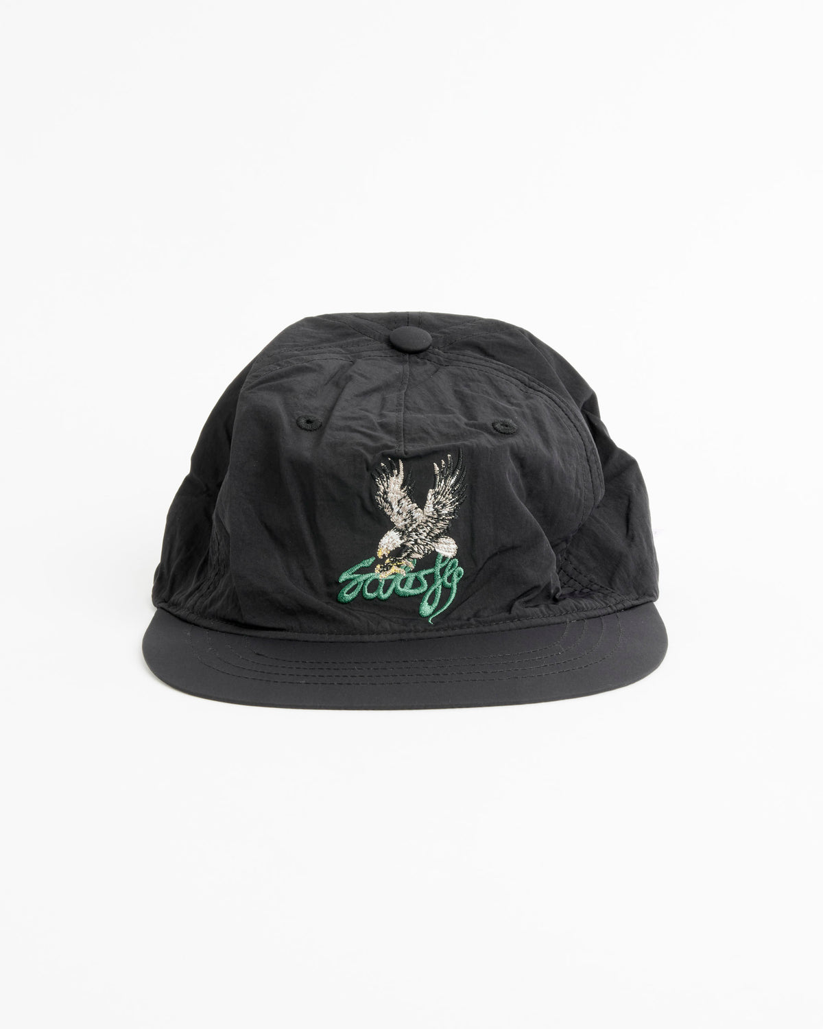 Satisfy Running FliteSilk 5 Panel Pinch Cap - Black Eagle - OS - Default Title (290678)