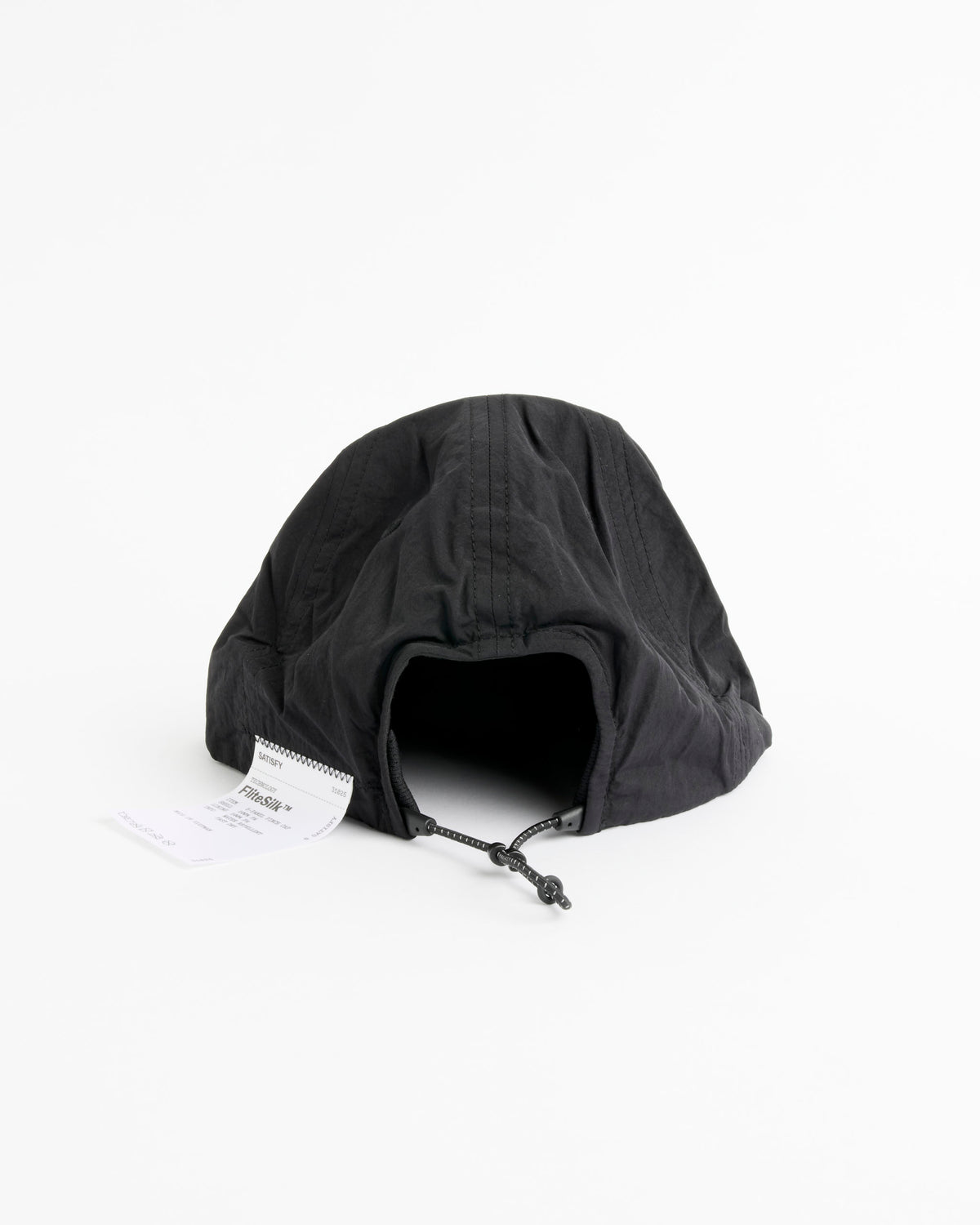 Satisfy Running FliteSilk 5 Panel Pinch Cap - Black Eagle - OS - Default Title (290678)