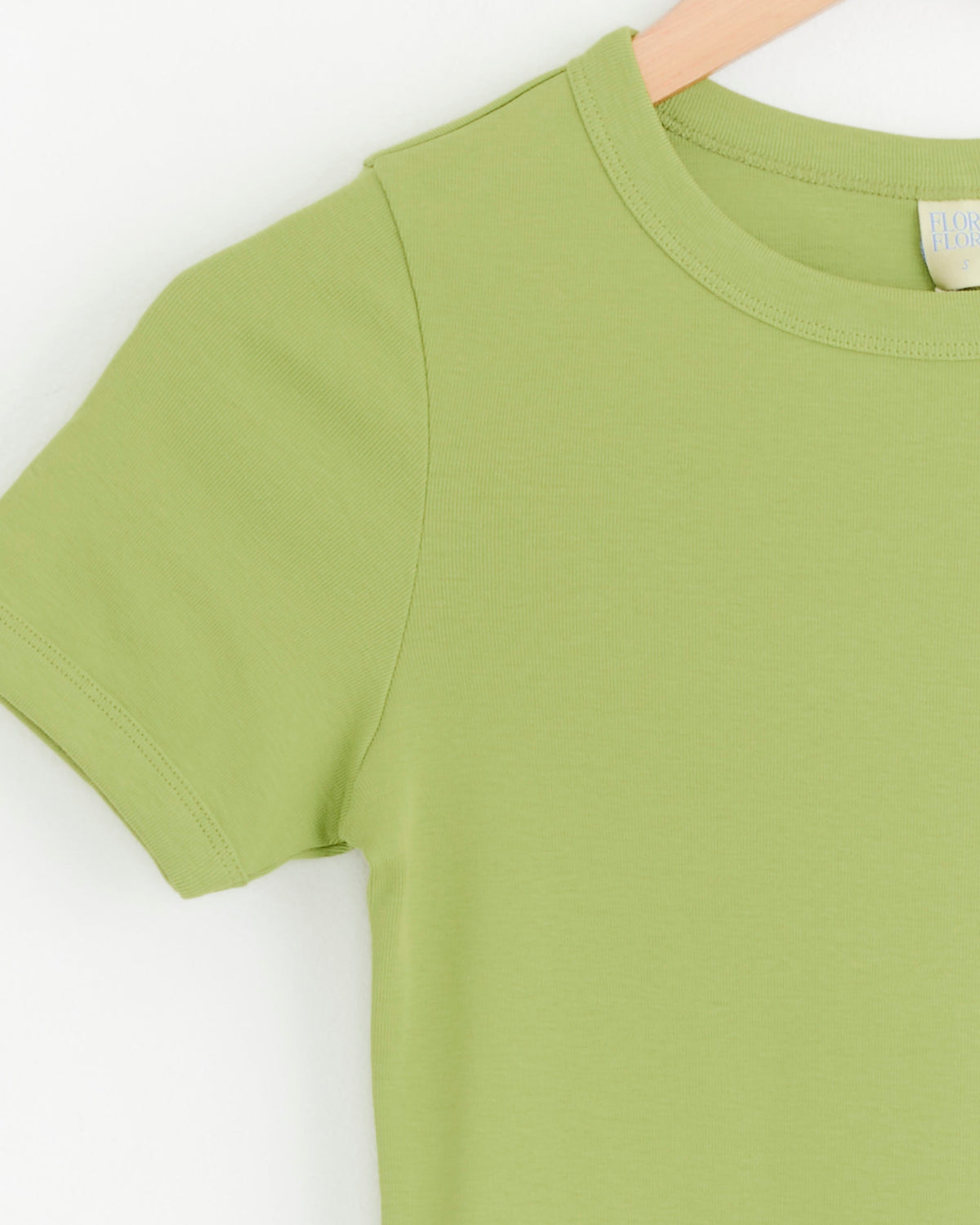 FLORE FLORE Car Tee, Pea - Pea / S (290717)
