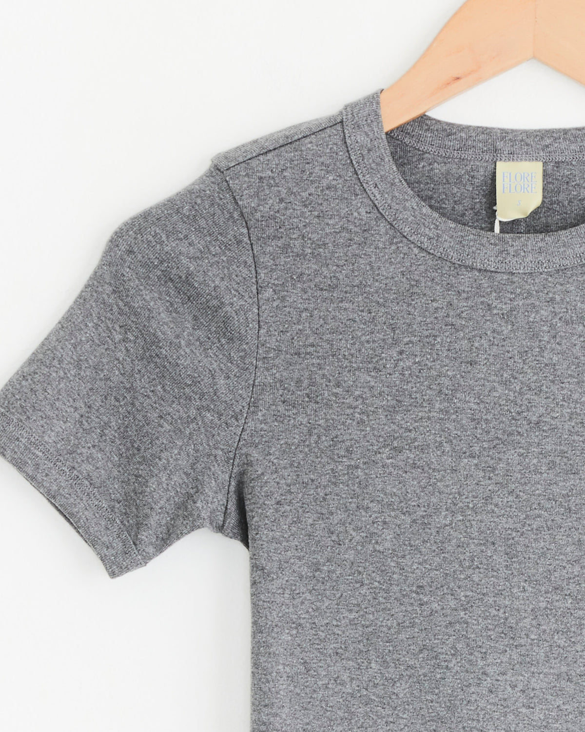 FLORE FLORE Car Tee, Melee Grey - Melee Grey / S (290721)
