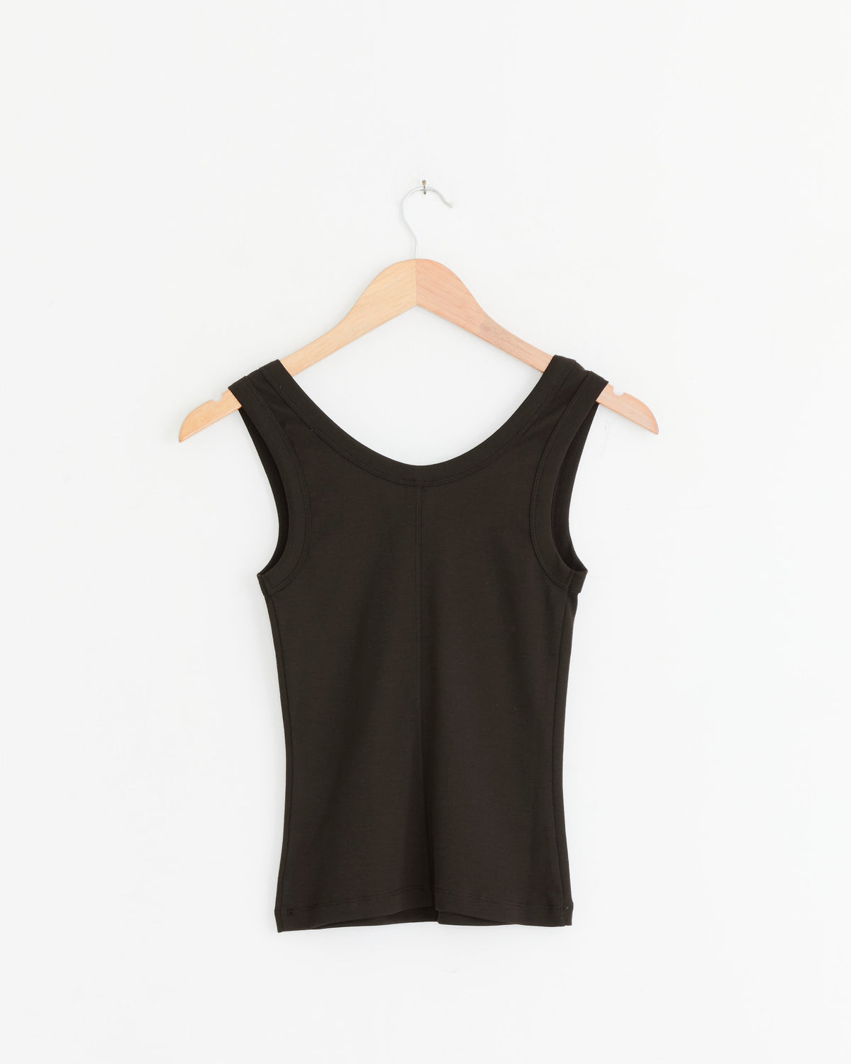 FLORE FLORE Hillie Tank, Dark Brown - Dark Brown / S (290733)