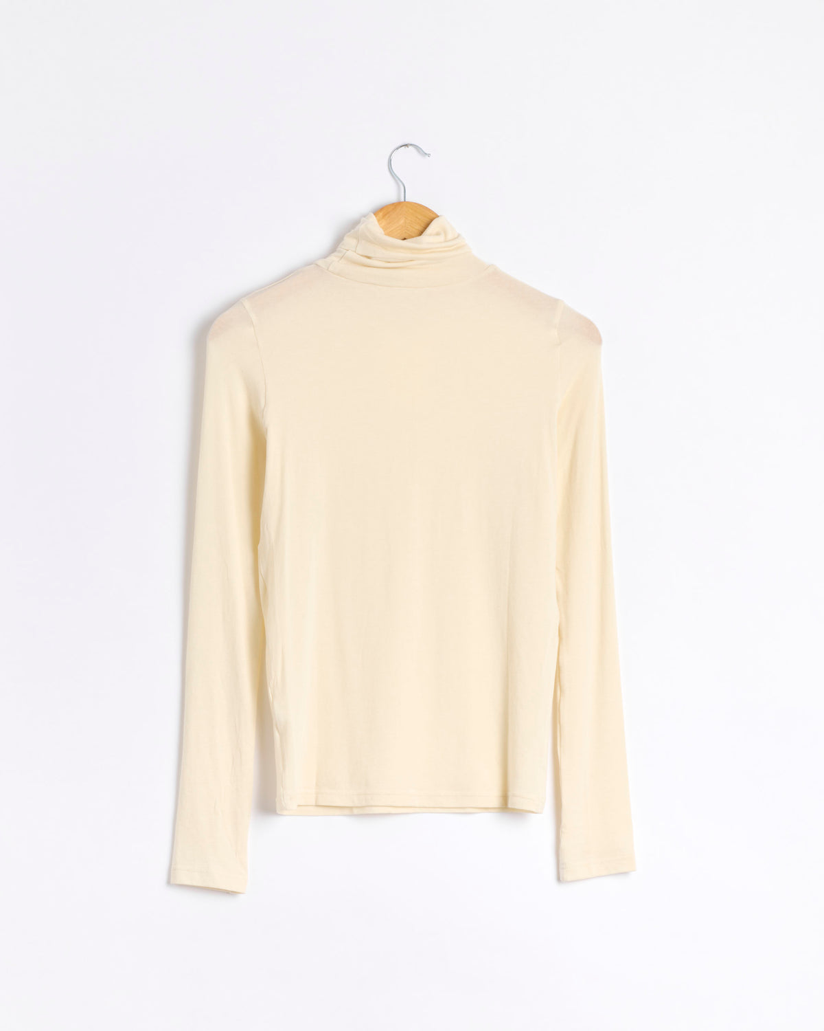 Mijeong Park Roll Neck Jersey Top, Ivory - Ivory / XS (290868)