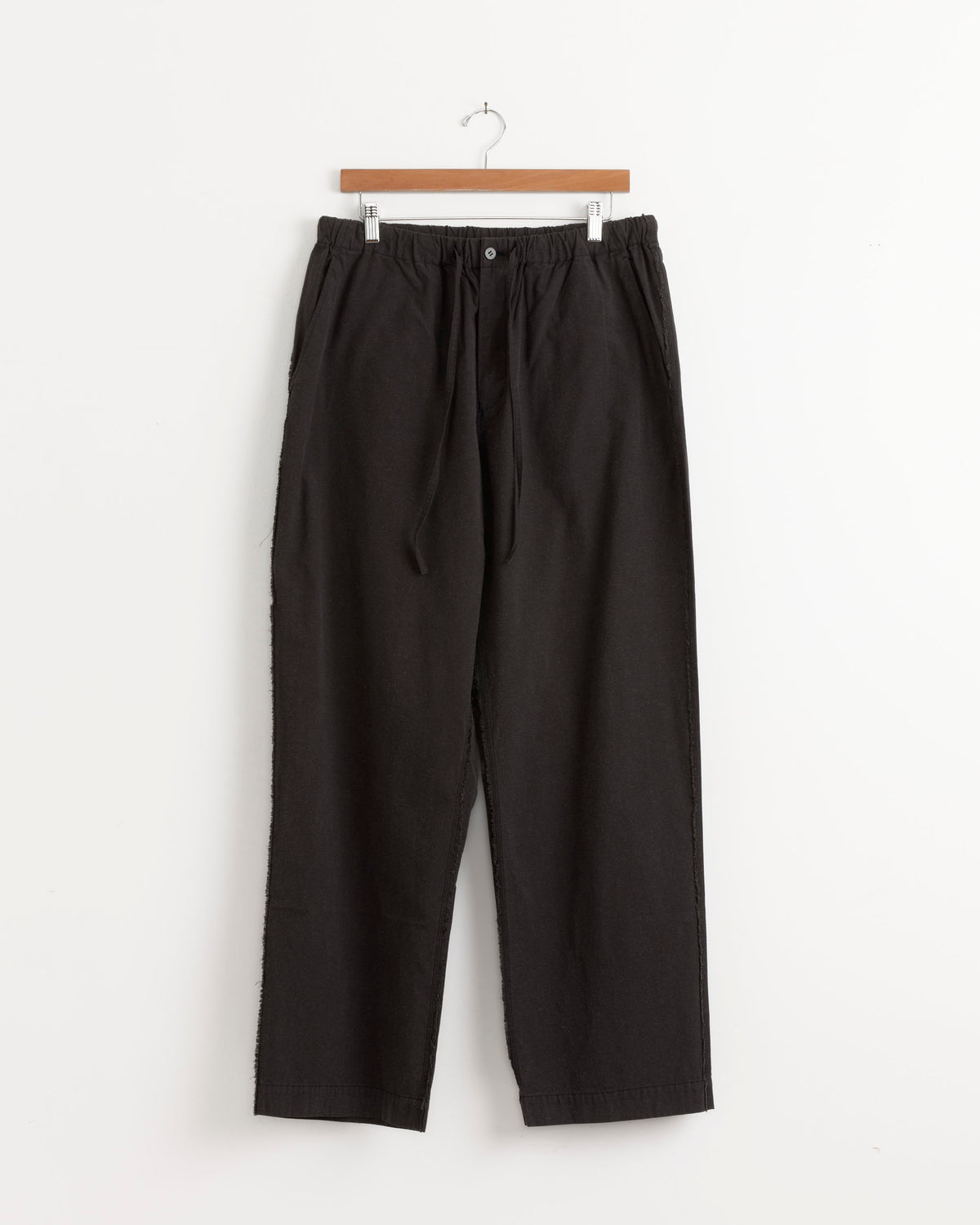 Cale Cotton Silk Ramie Poplin Garment Dye Pant - Grey / 4 (291039)