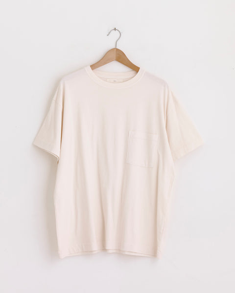 Big Pocket Tee in Natural