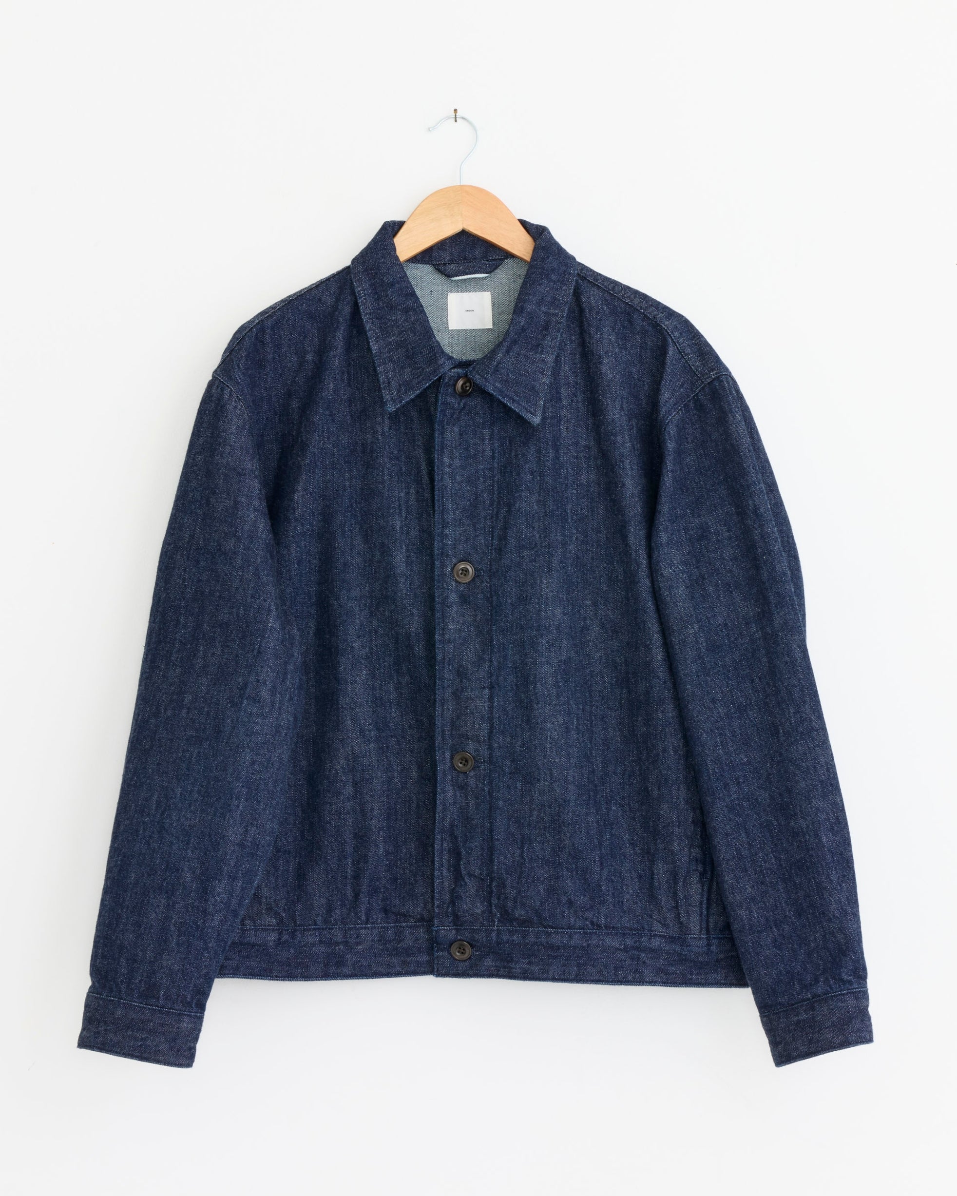 Silk Nep Zip Short Jacket in Black