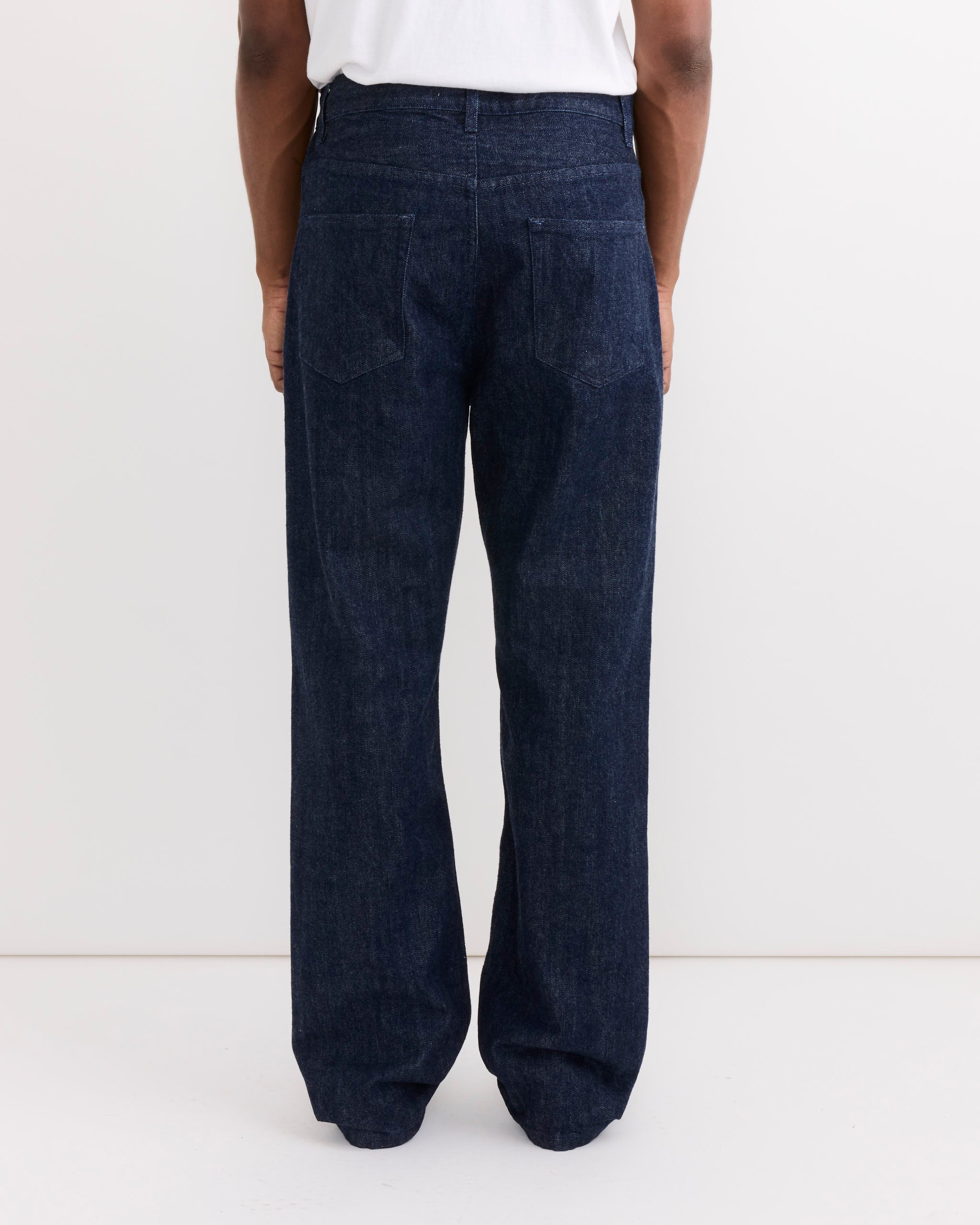 SMOCK Ply Jean, Selvedge Denim Dark Blue - Selvedge Denim Dark Blue / L (291170)