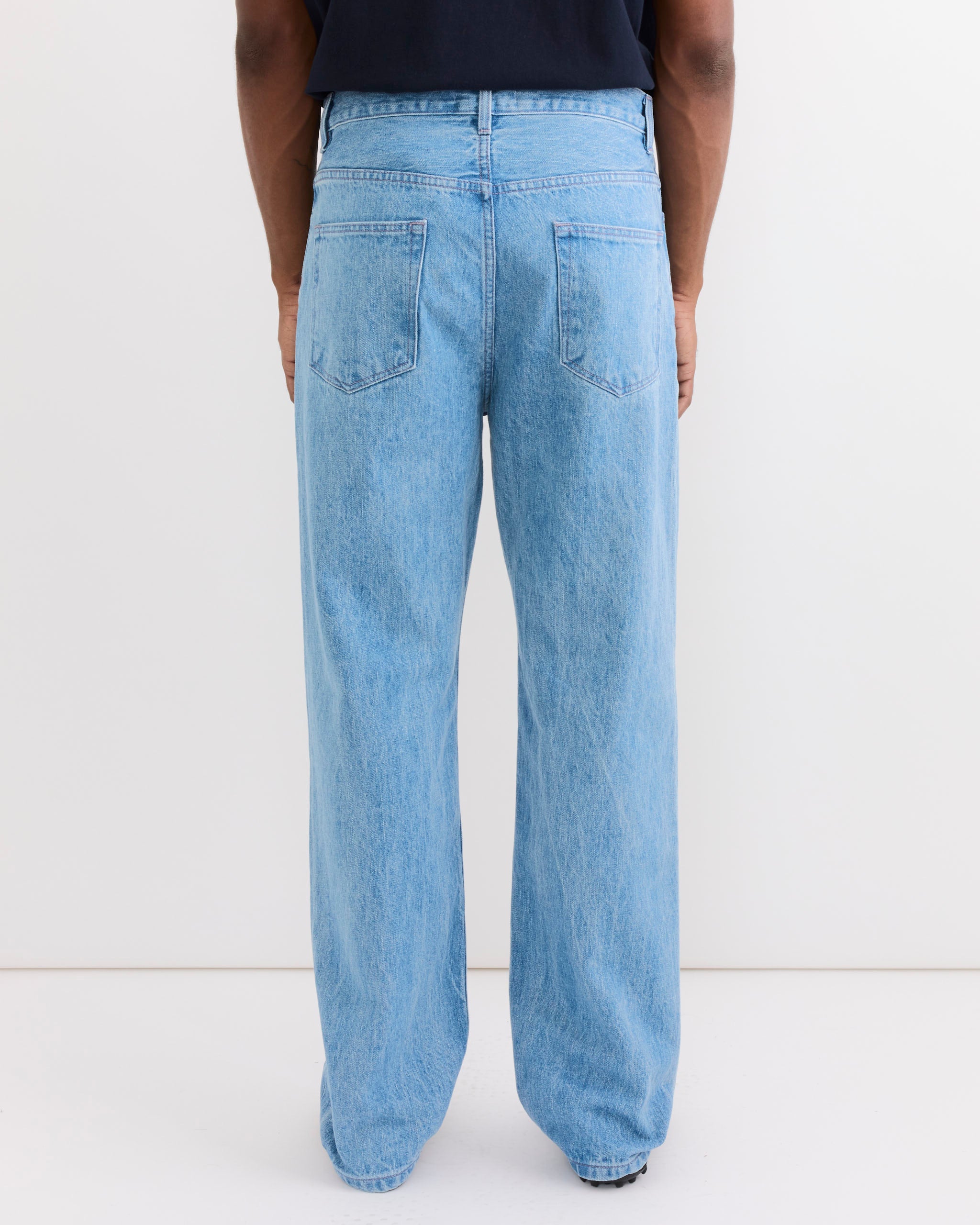 SMOCK Ply Jean, Selvedge Denim Light Blue - Selvedge Denim Light Blue / L (291174)