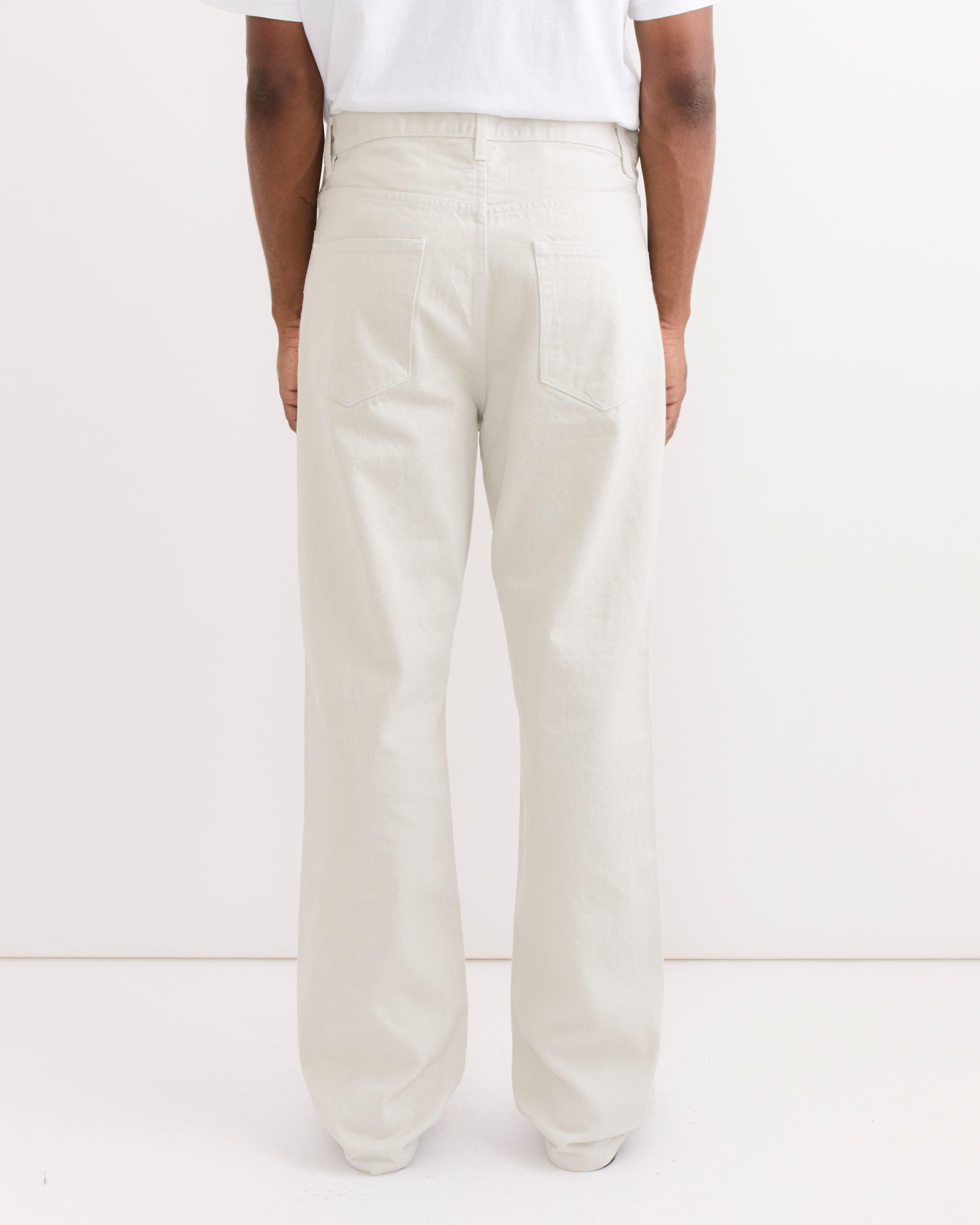 SMOCK Ply Jean, Selvedge Denim Ivory - Selvedge Denim Ivory / L (291178)