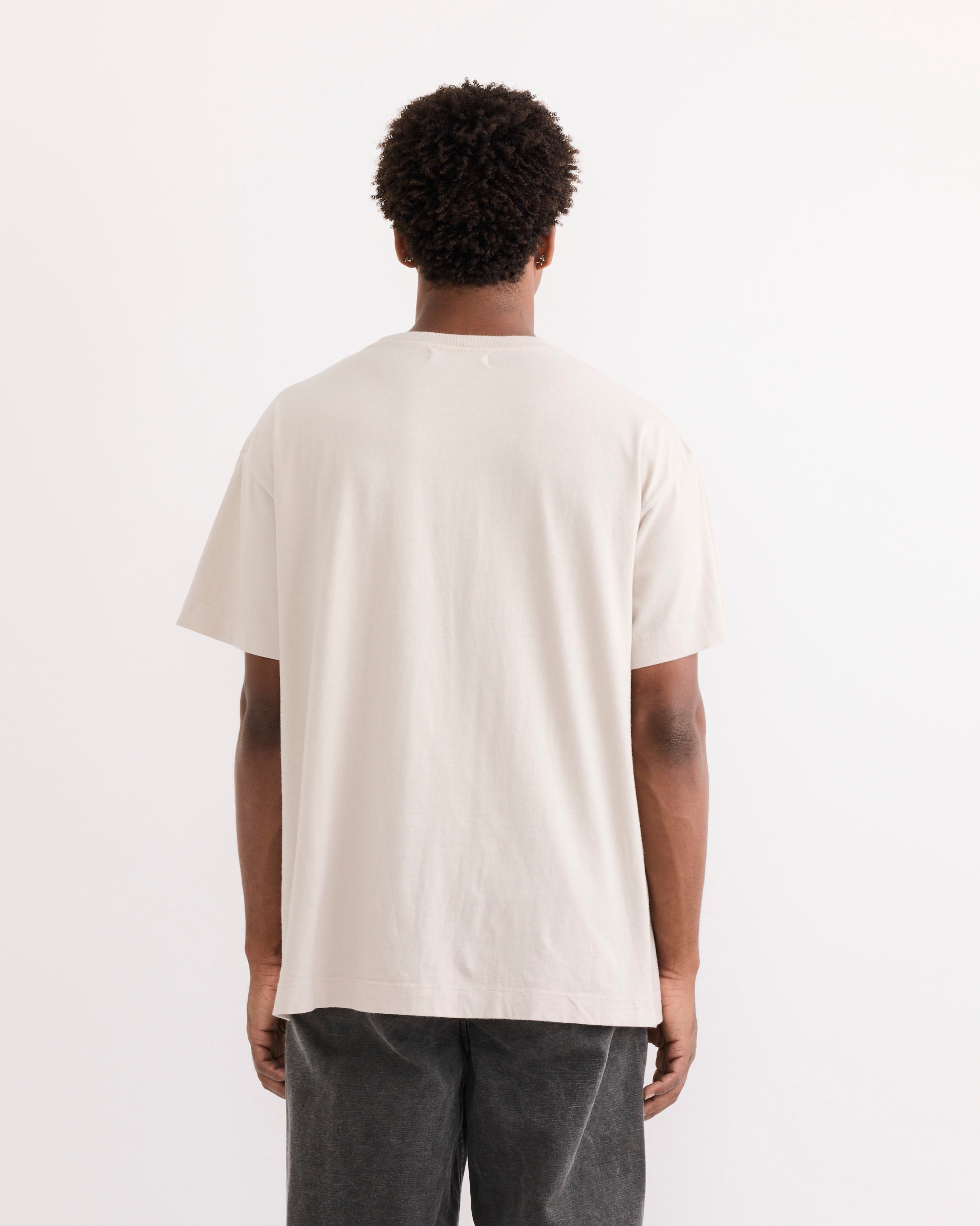 SMOCK Big Pocket Tee, Tofu - Tofu / L (291186)