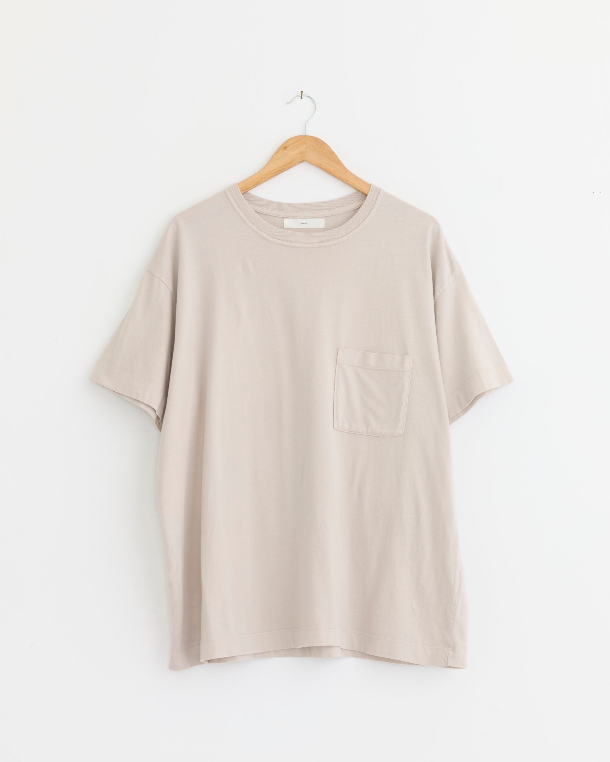 SMOCK Big Pocket Tee, Tofu - Tofu / L (291186)