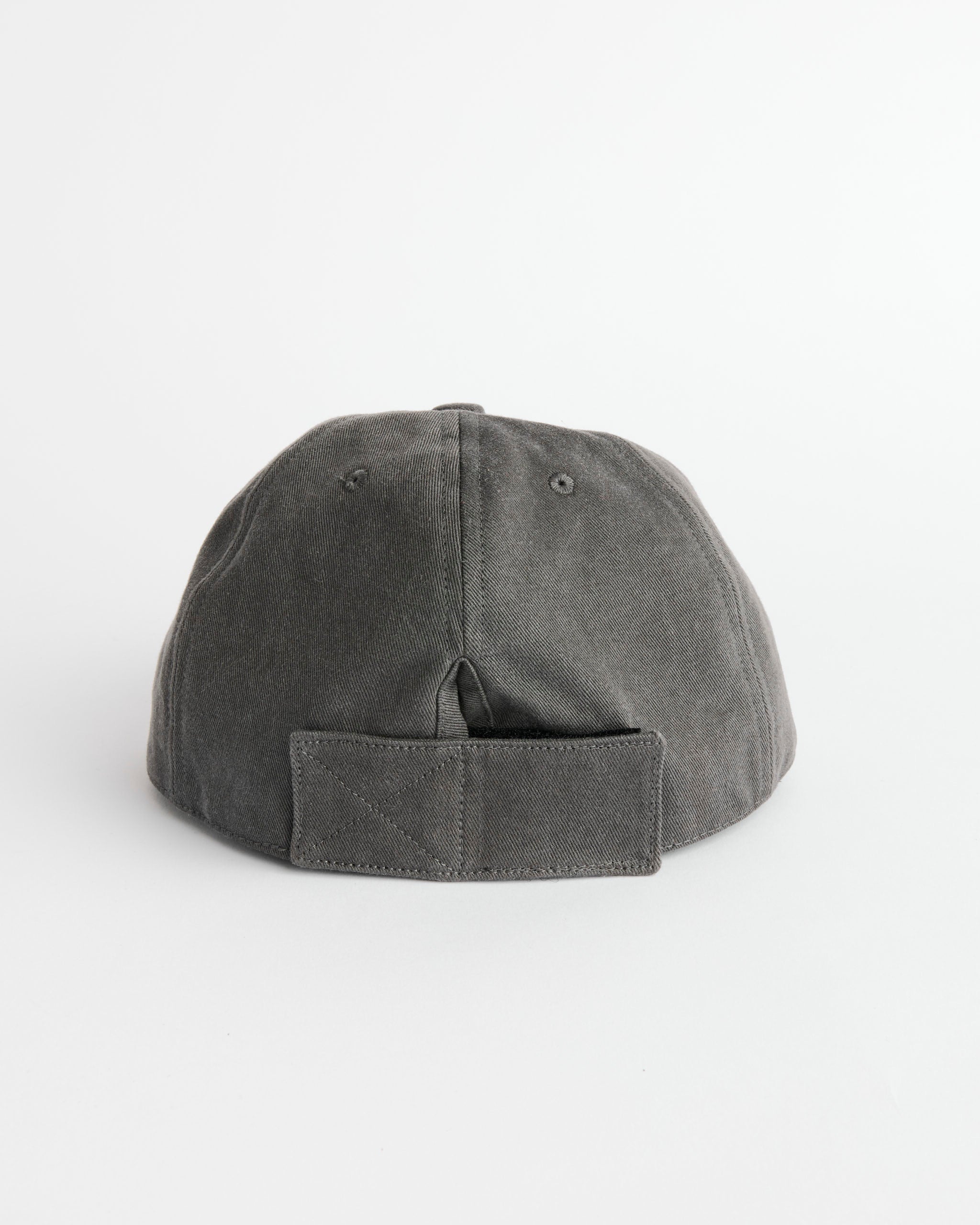 SMOCK Velcro Back Cap, Washed Pigment Dyed Cotton Grey - Washed Pigment Dyed Cotton Grey / OS (291191)