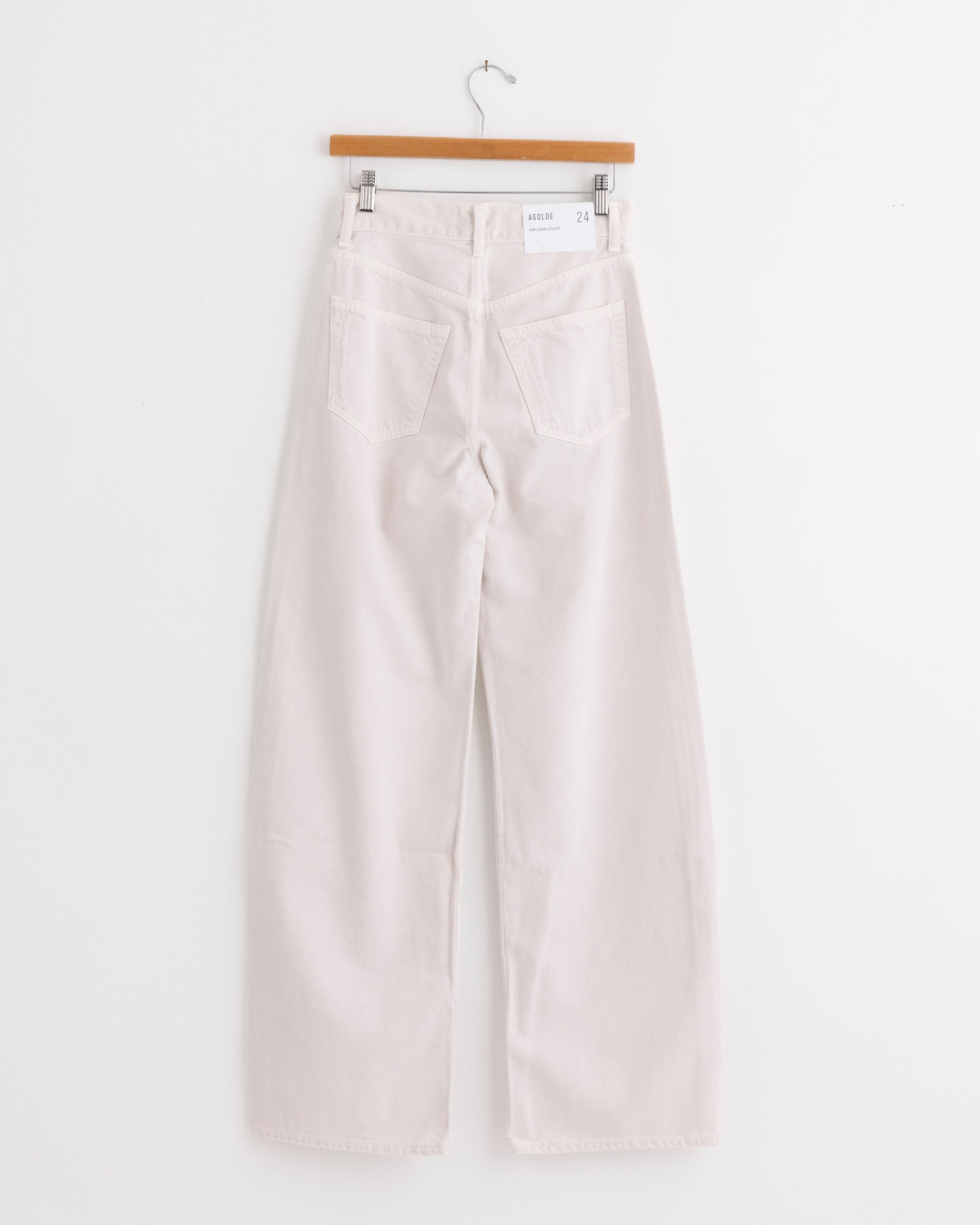 AGOLDE Low Curve Utility Jean - Bone / 24 (291228)