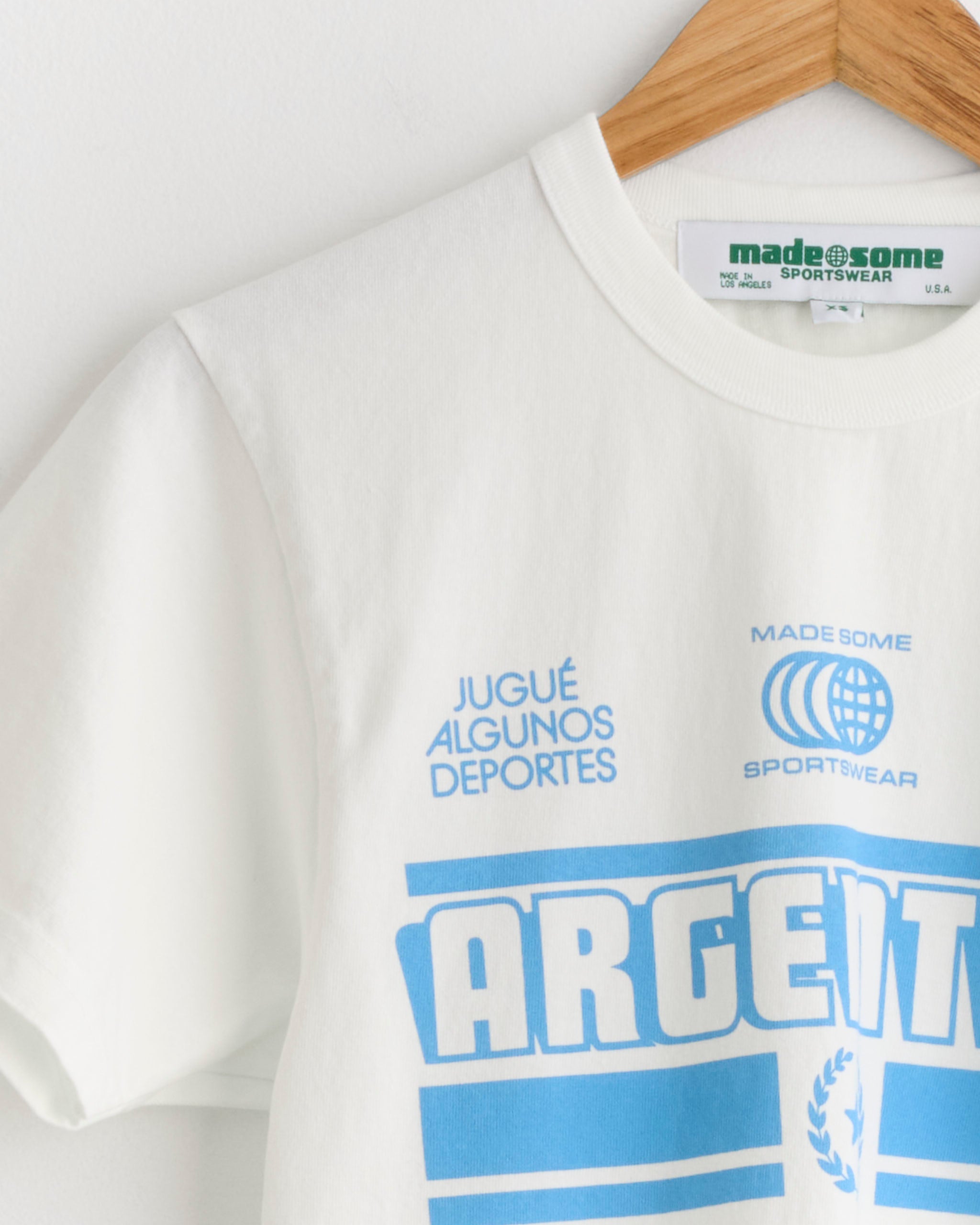 Argentina Tee - White/Blue / XS (291274)