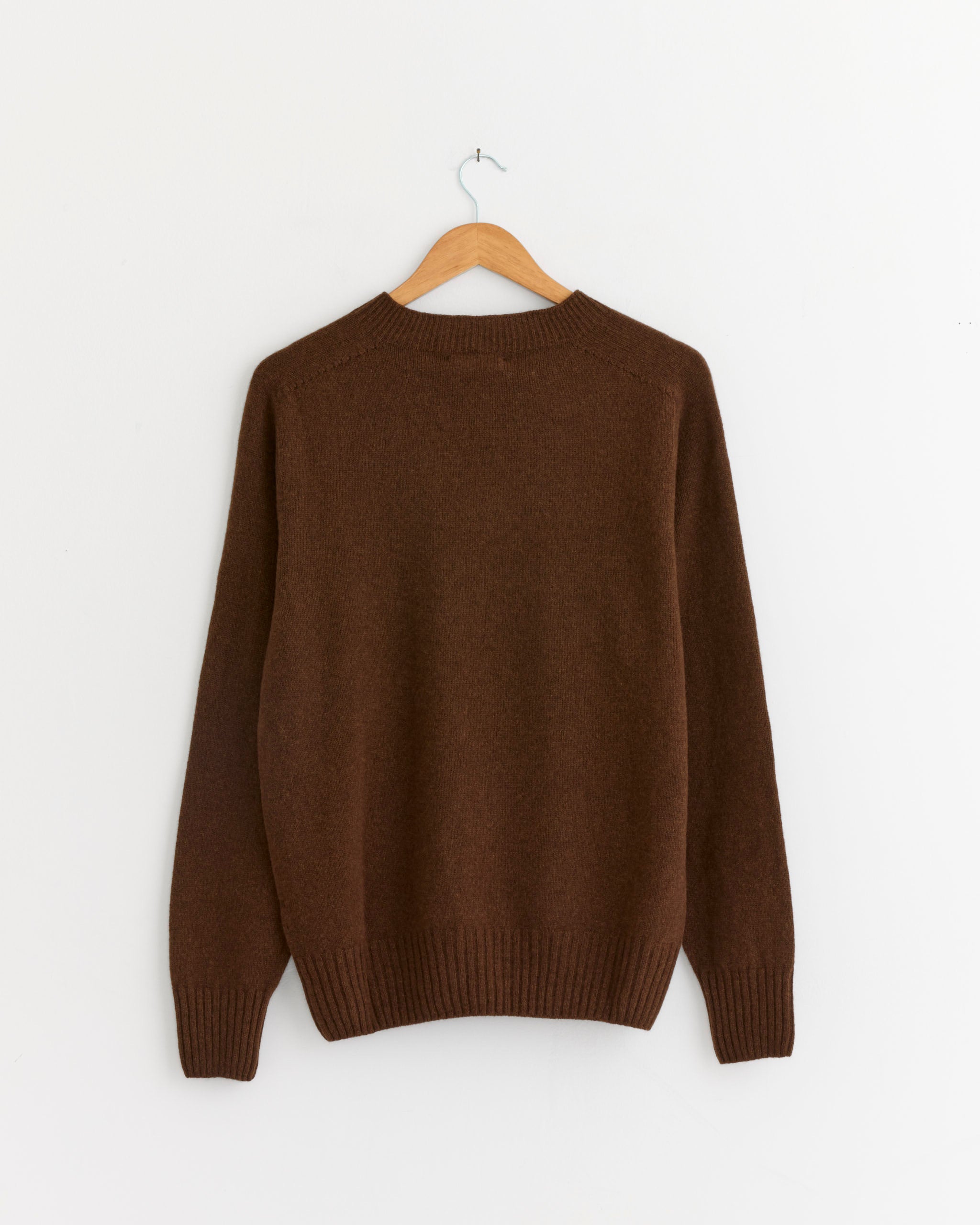 Margaret Howell Seamless Crewneck - Chestnut / S (291288)