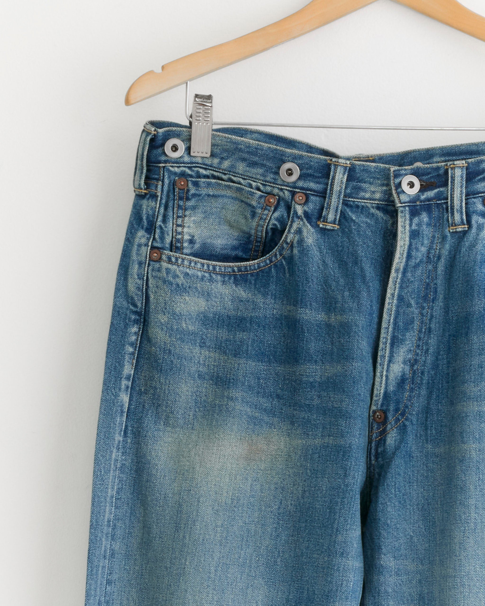A.PRESSE No.2 Washed Denim Pant - Indigo / 32/30 (291320)