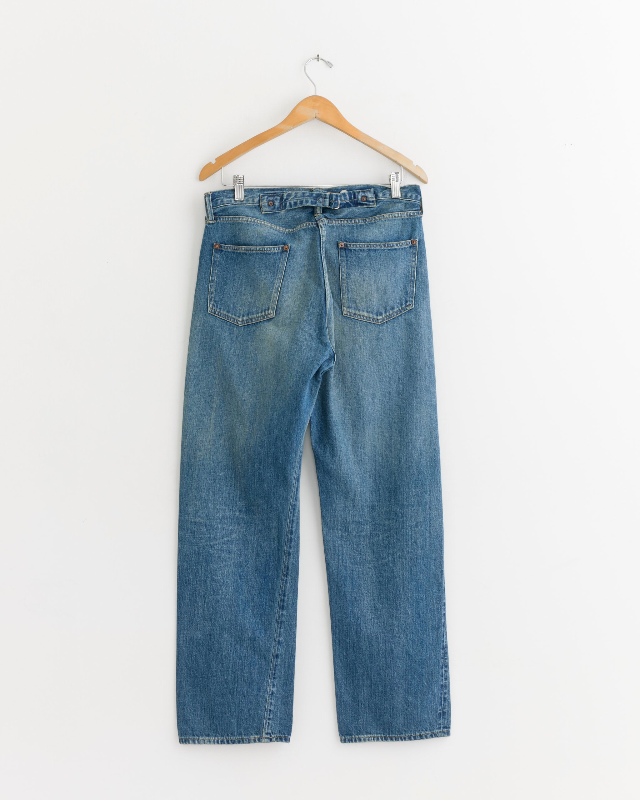 A.PRESSE No.2 Washed Denim Pant - Indigo / 32/30 (291320)