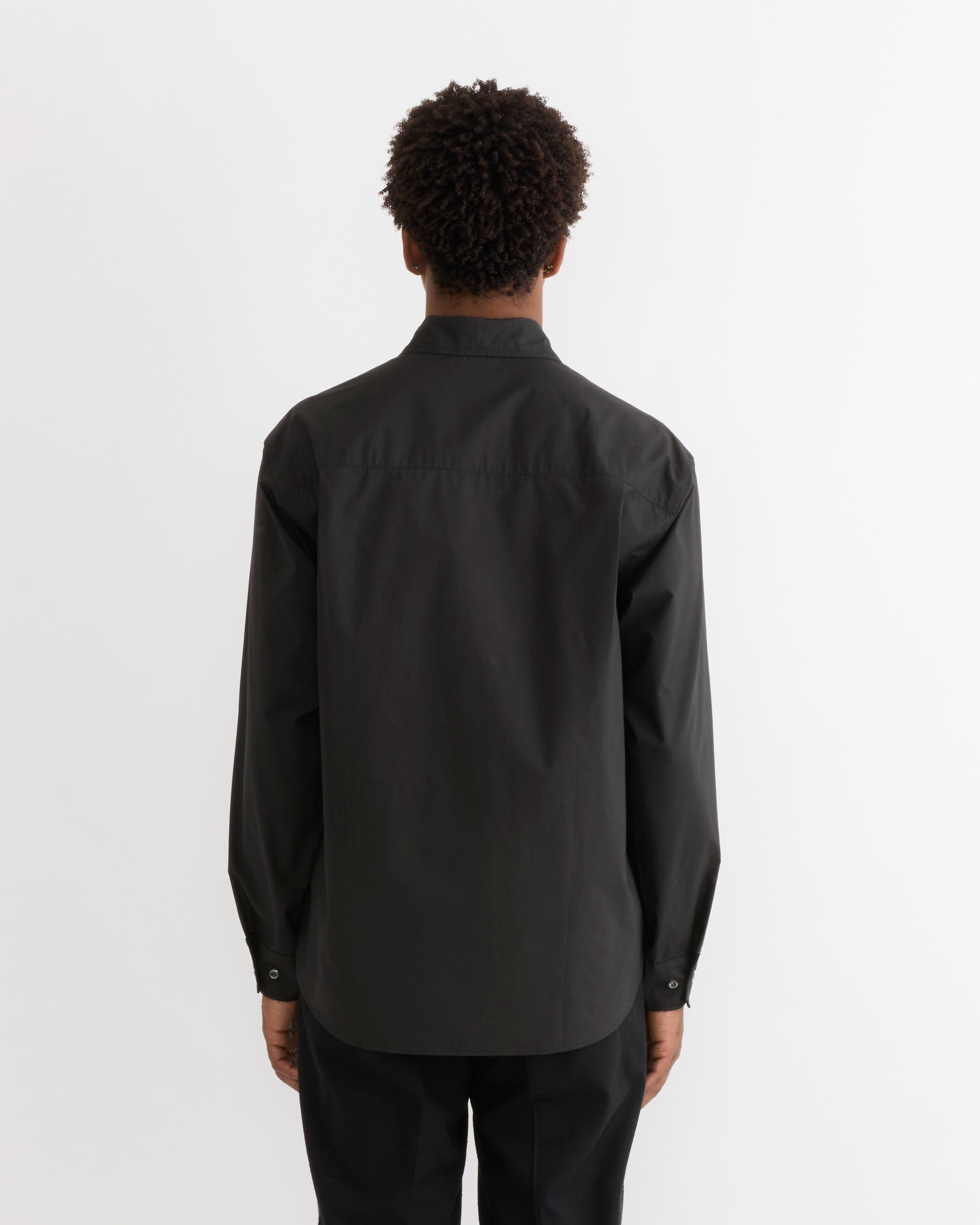 SMOCK Routine Shirt, Cotton Silk Black - Cotton Silk Black / M (291341)