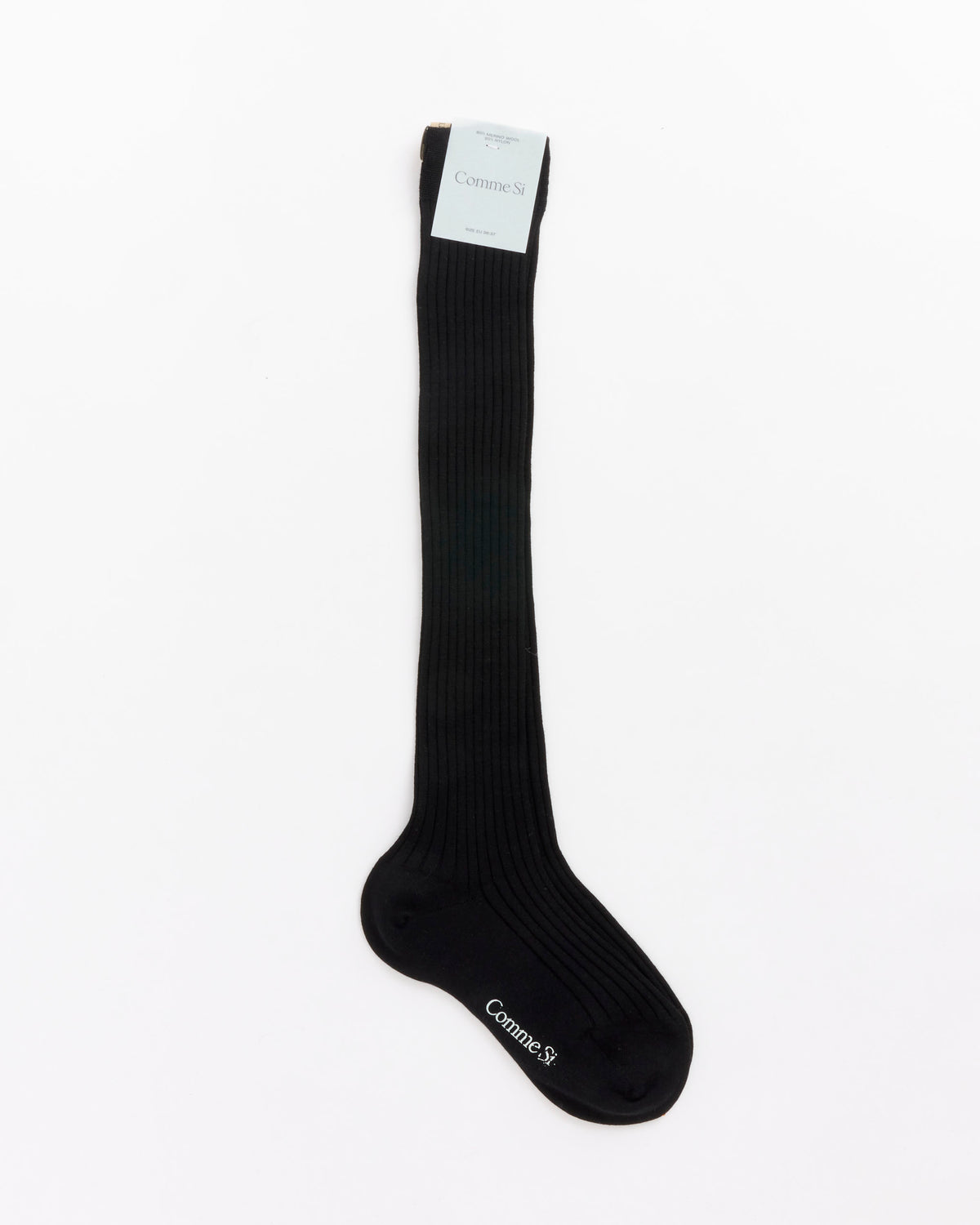 The Knee High Socks, Black - Black / 36/37 (291401)