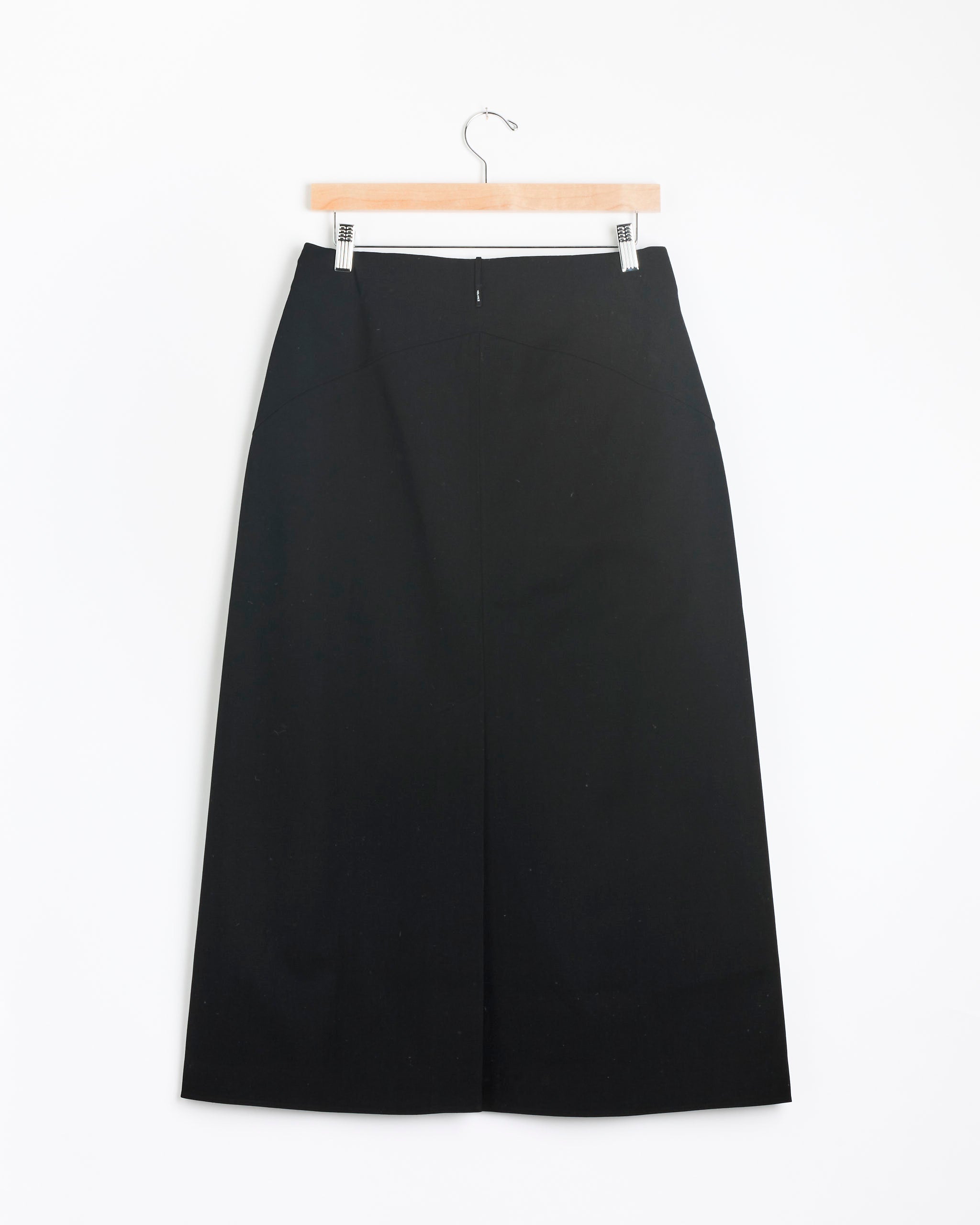 Serin Wool Skirt - Black / S (293093)