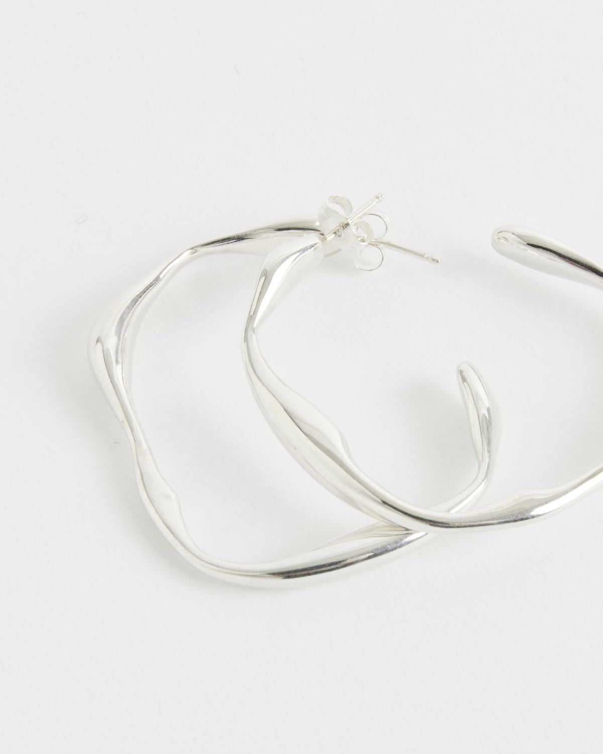 Onda Medium Hoops - SS - OS - Default Title (293441)