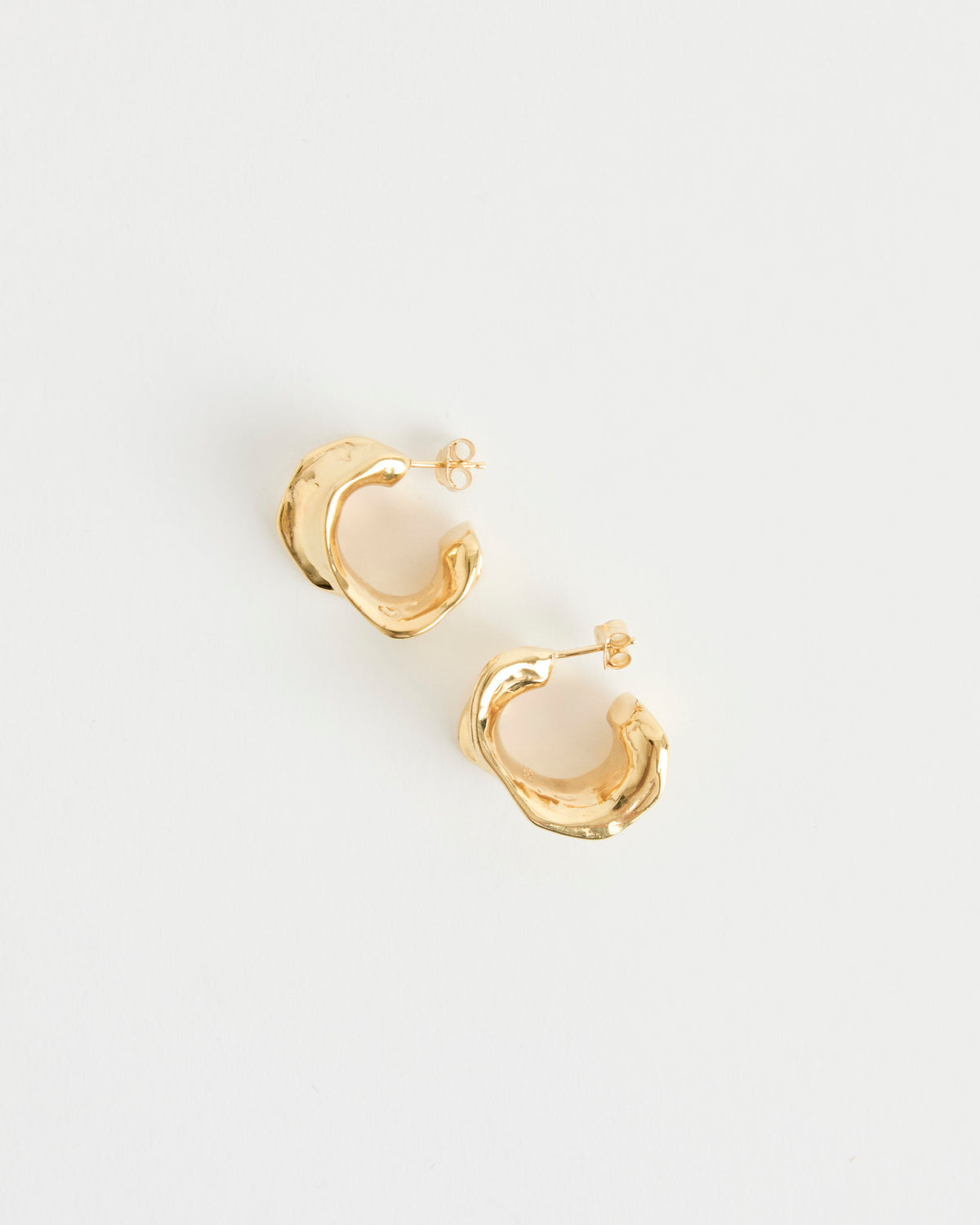 Calamari Hoops - Gold Plated Bronze - OS - Default Title (293443)