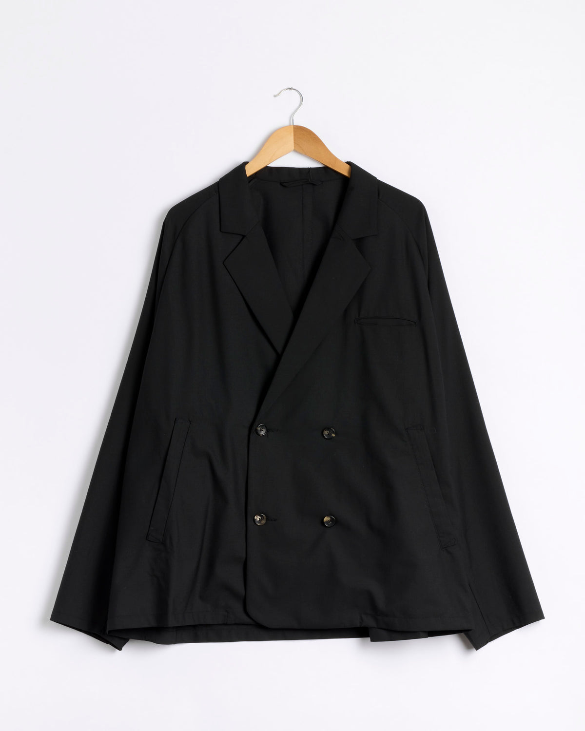 Double Breast Jacket - Black - OS - Default Title (295064)