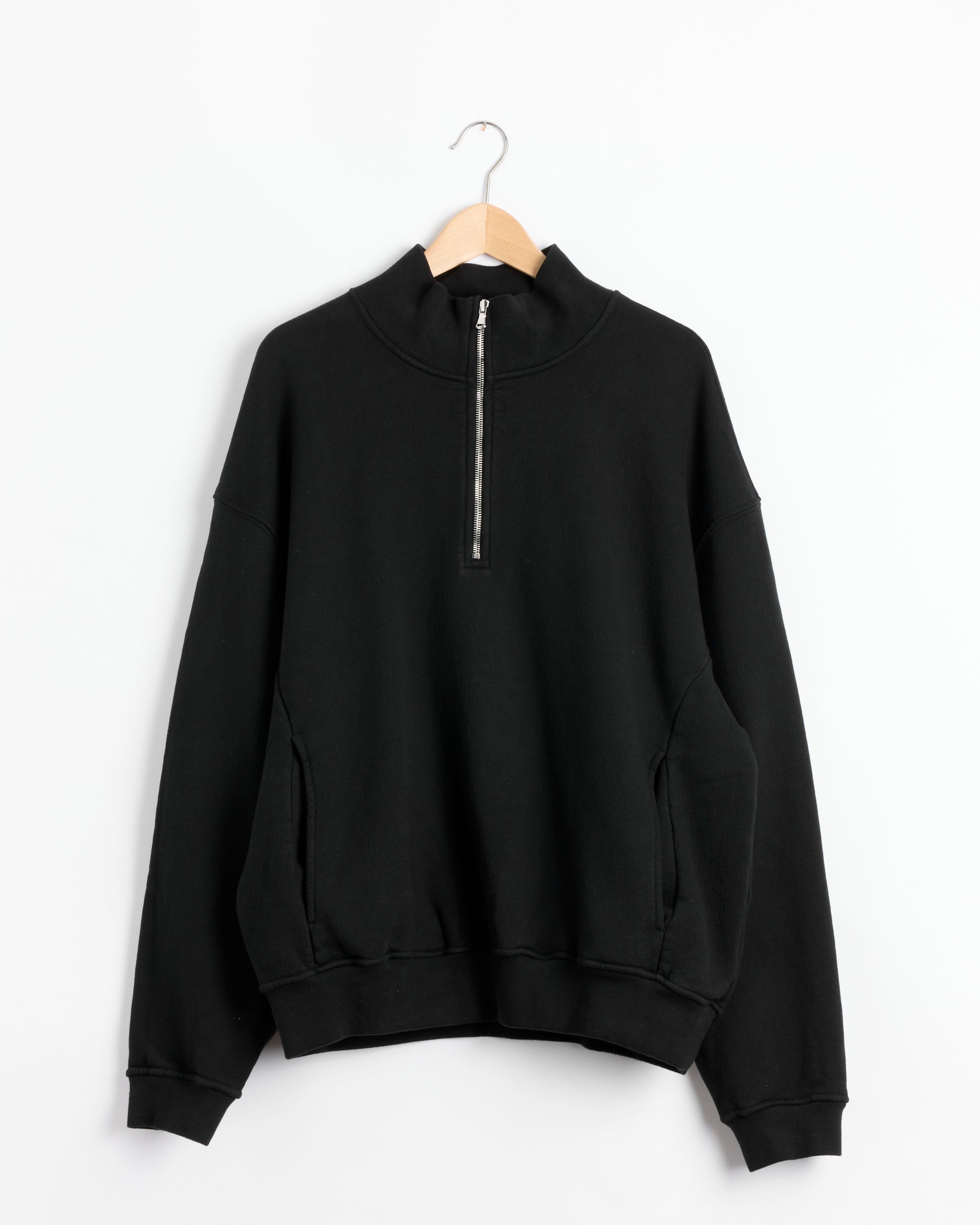 Boxy Blouson in Graphite Blue