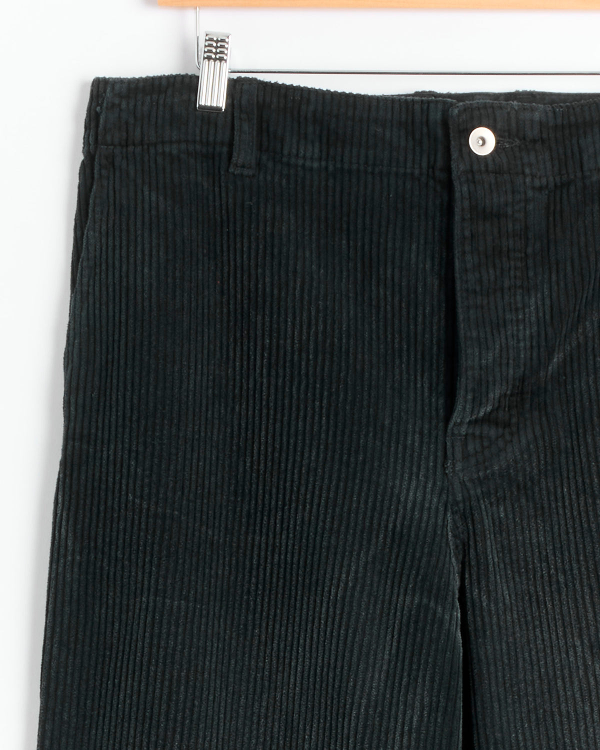 Officer Trouser, Corduroy Washed Black - Corduroy Washed Black / L (295515)