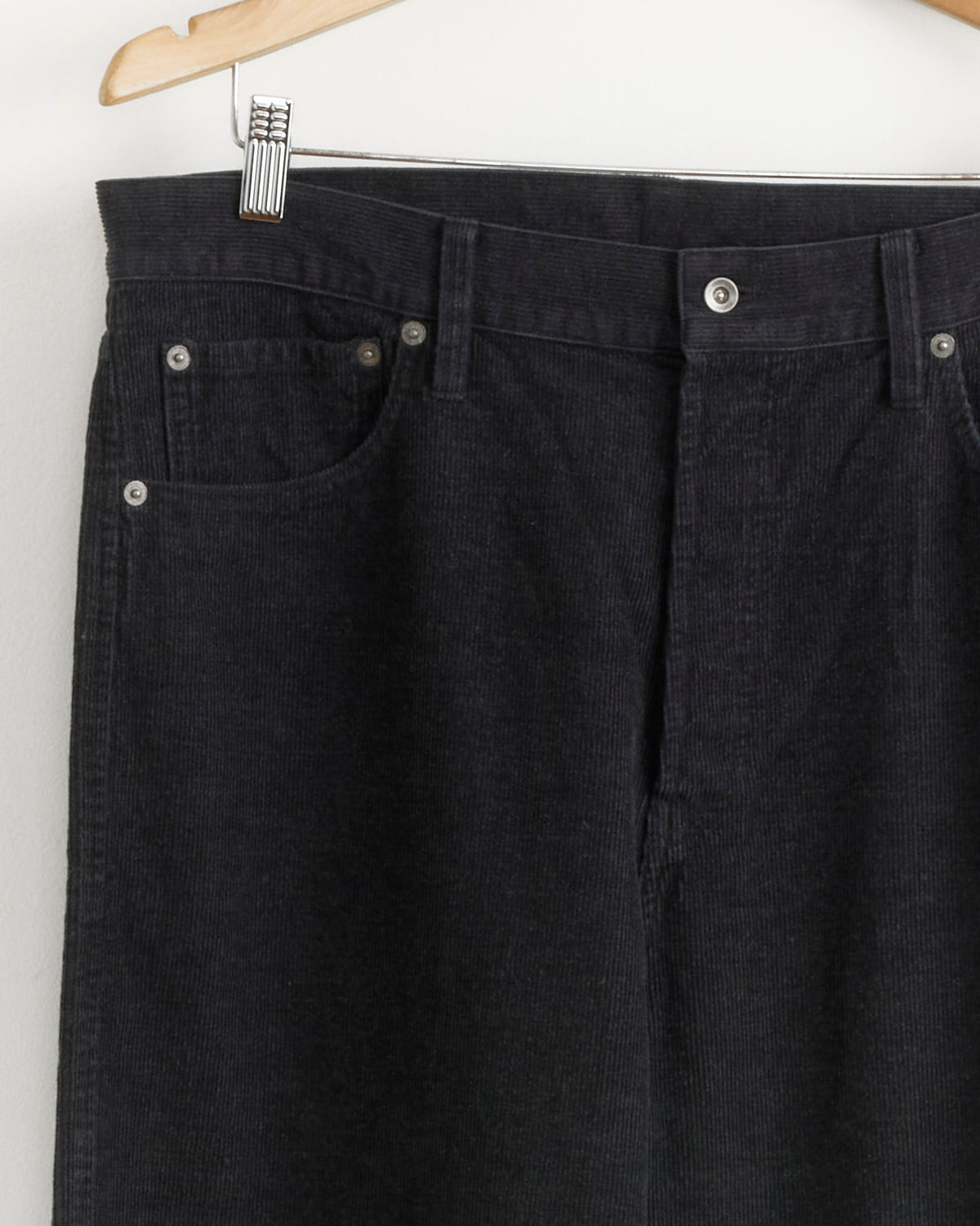 Stone Washed Corduroy Pant - Charcoal / 4 (295624)