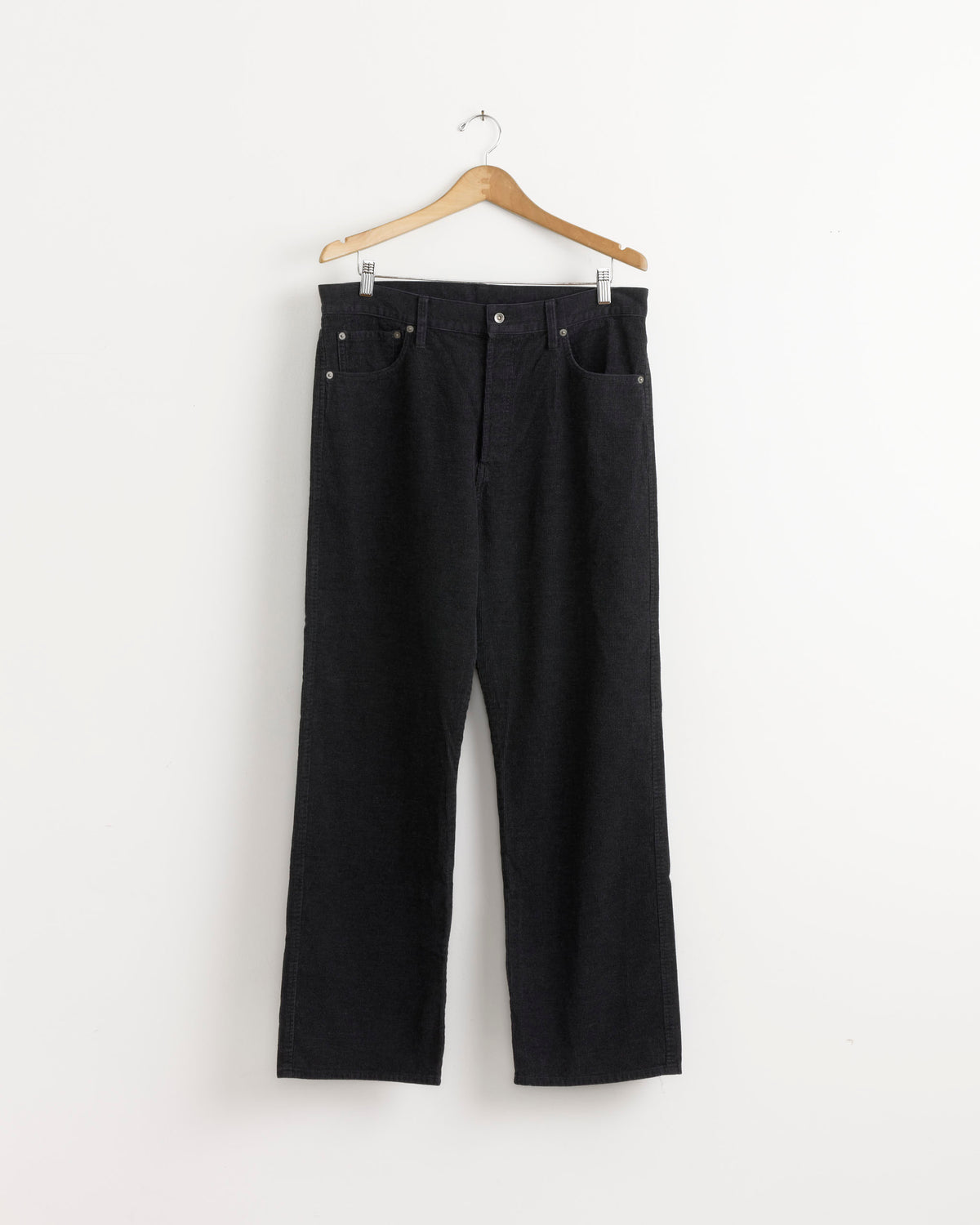 Stone Washed Corduroy Pant - Charcoal / 4 (295624)