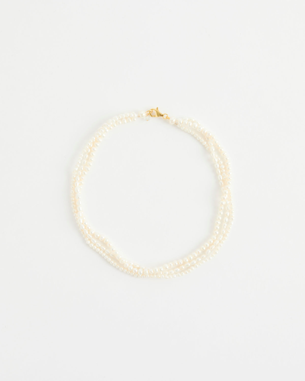 Julia Necklace in Pearl/Gold Plated - Default Title (295665)