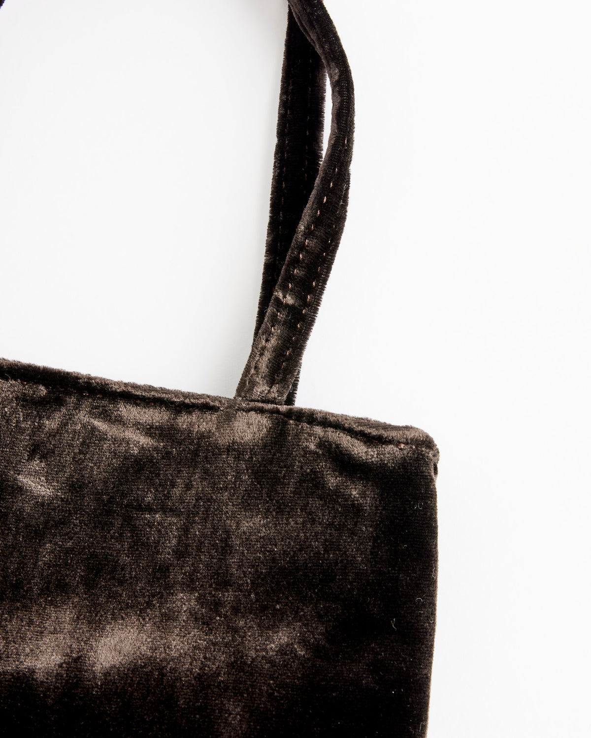 Little Velvet Bag - Dark Brown - OS - Default Title (295670)